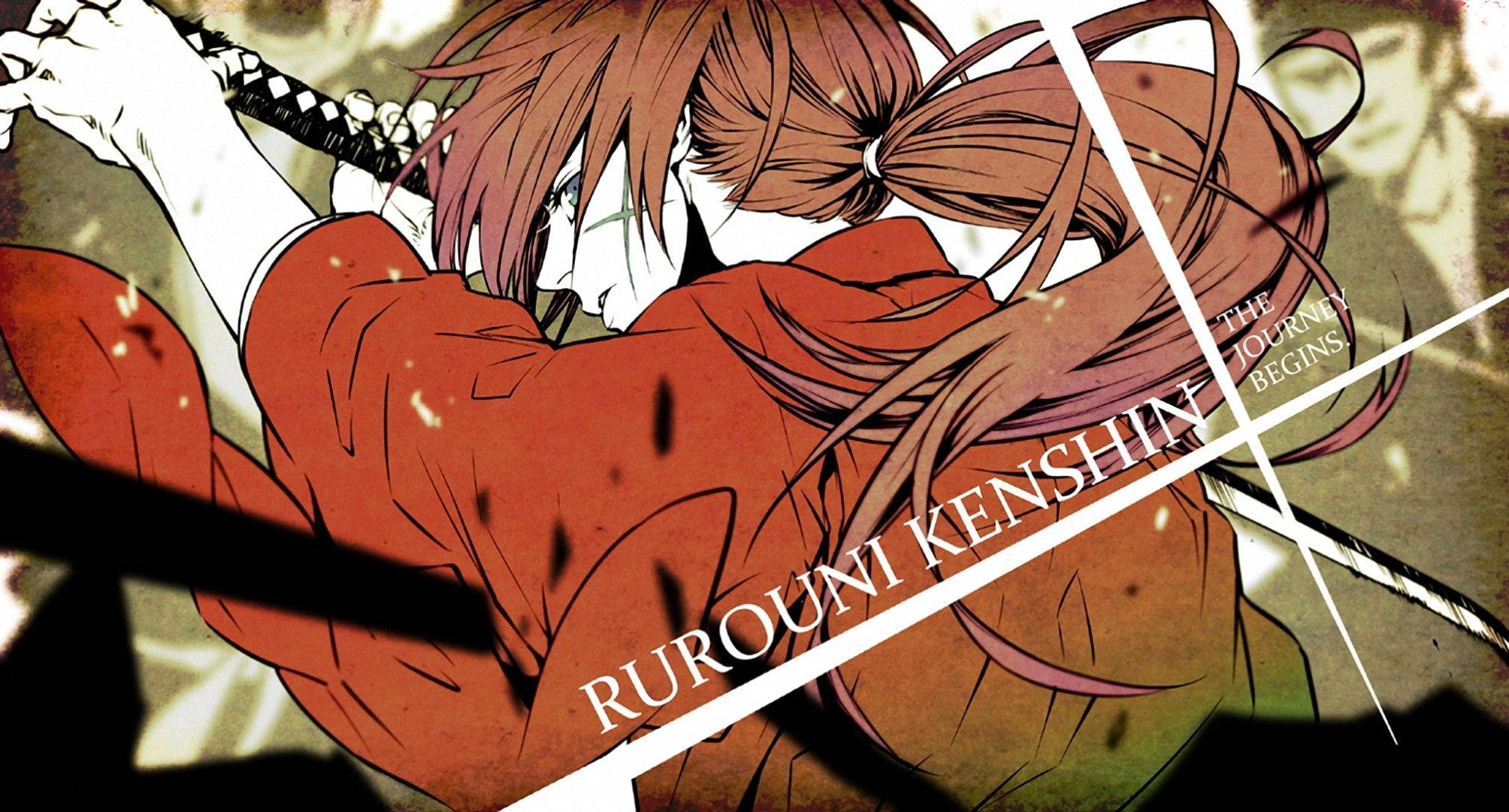 2008x1080 Download Anime Art Samurai X Kenshin Himura Wallpaper
