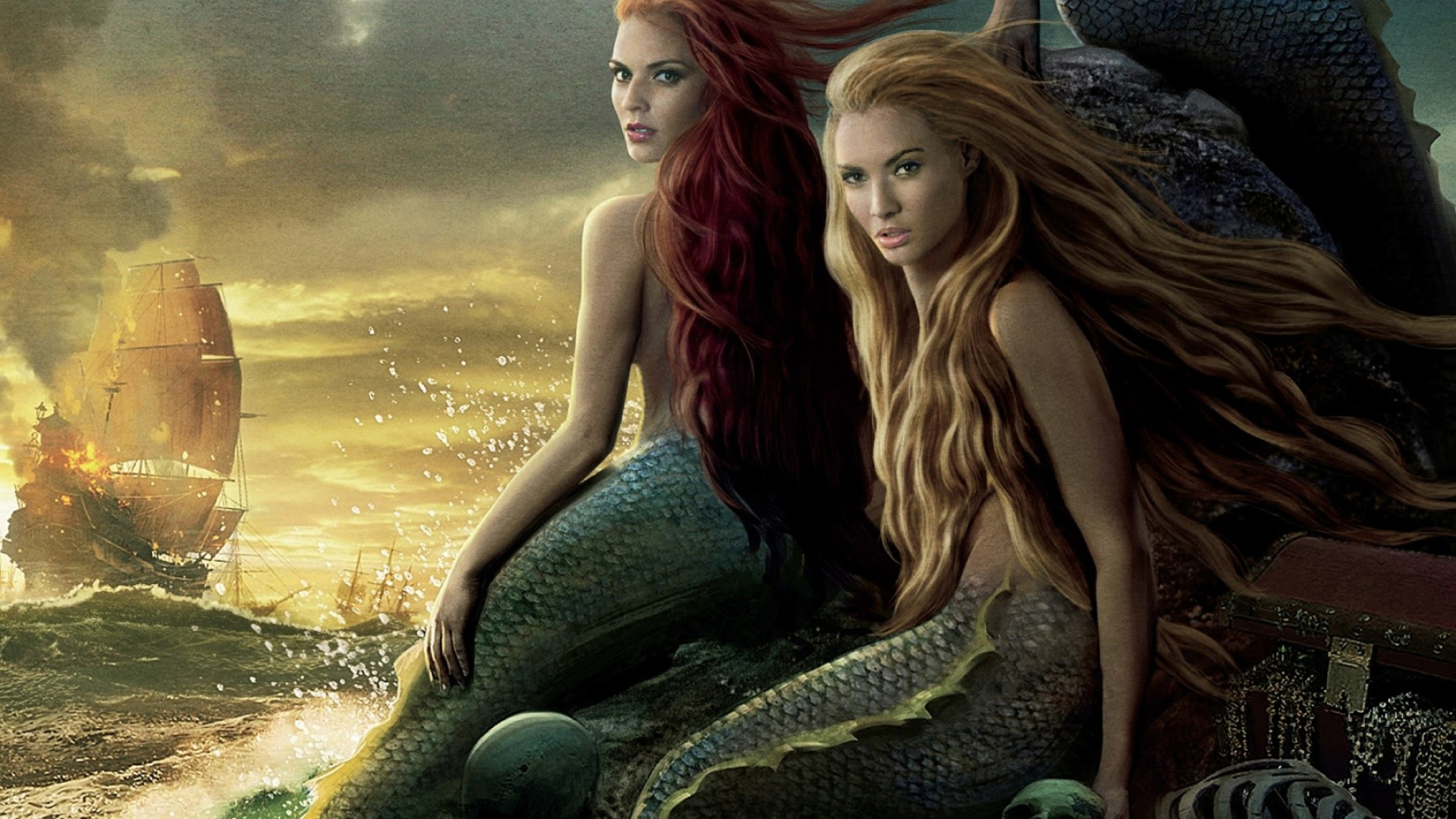 1920x1080 140+ Mermaid HD Wallpapers and Backgrounds