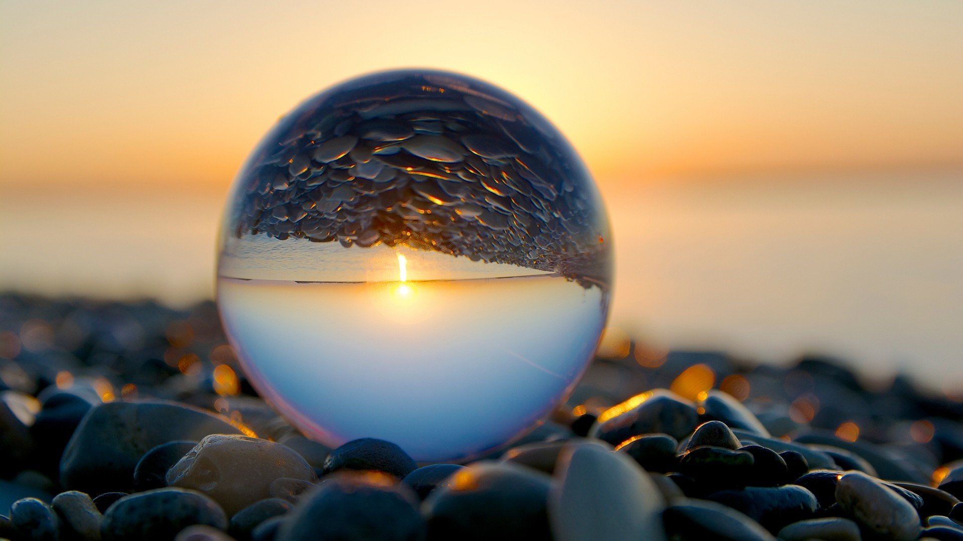 1920x1080 beach, Reflection, Marble, Pebbles Wallpapers HD / Desktop and Mobile Backgrounds