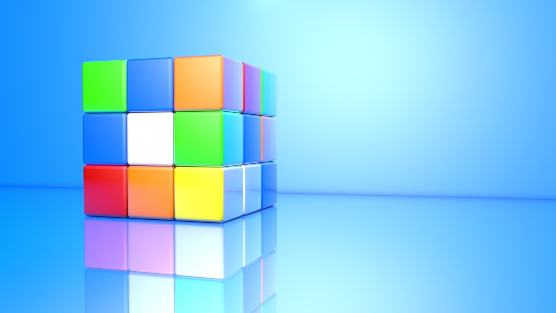 1920x1080 Wallpaper : Rubiks Cube, colorful, face, cube goodfon 1050864 HD Wallpapers