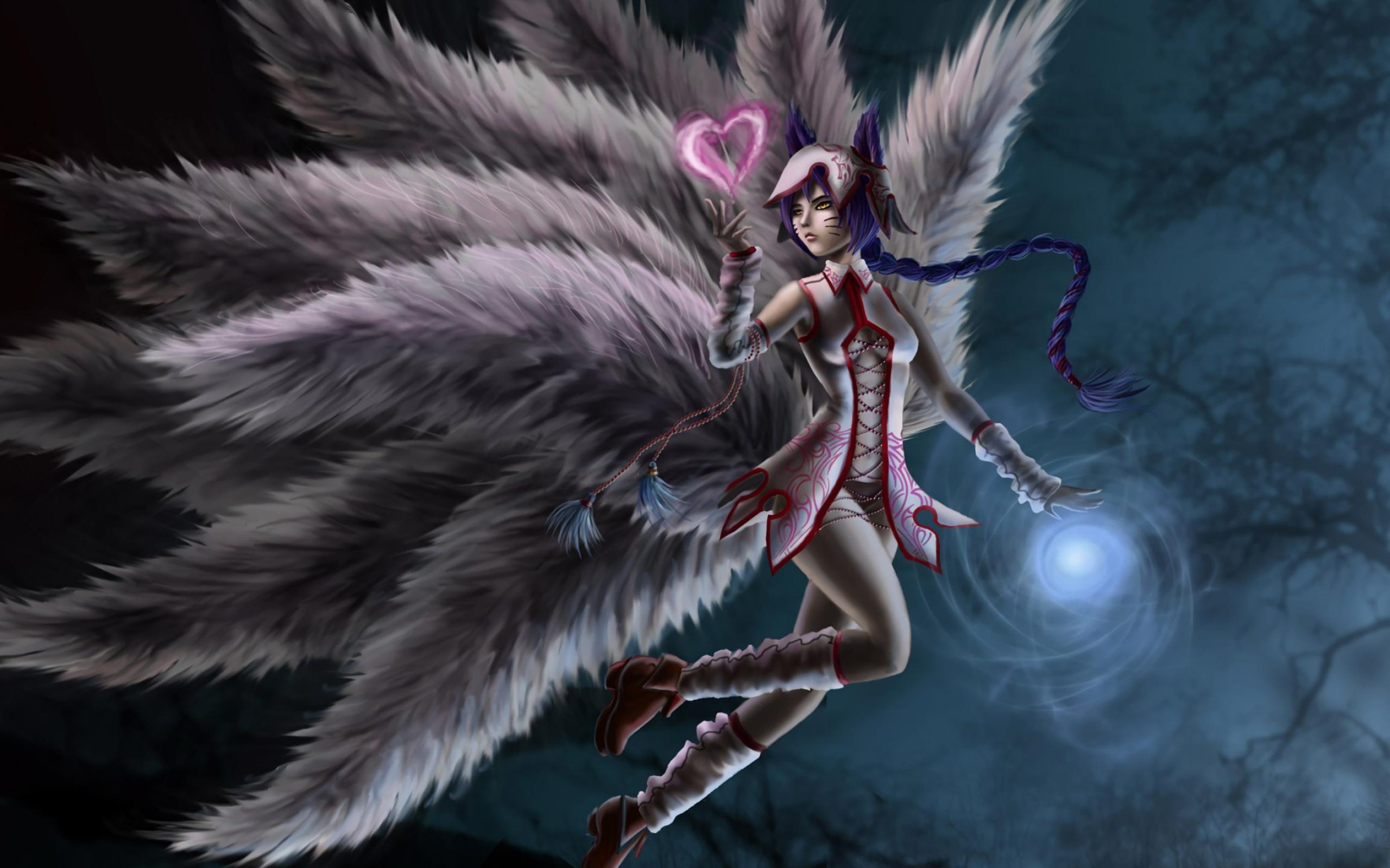 2560x1600 Nine-Tailed Fox Wallpapers Top Free Nine-Tailed Fox Backgrounds