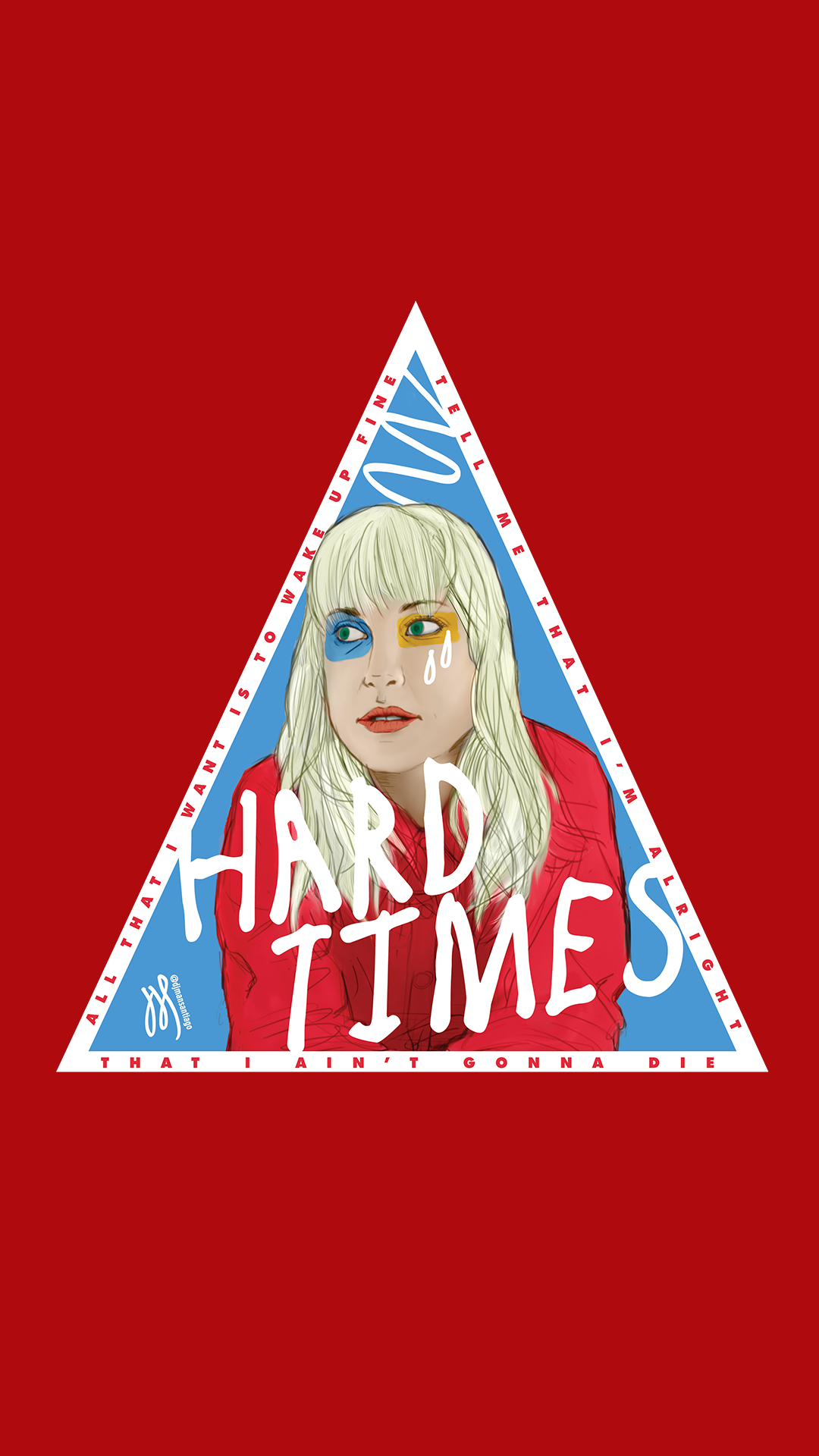 1080x1920 Some Paramore wallpapers I made to celebrate the start of Tour Four! Album on Imgur