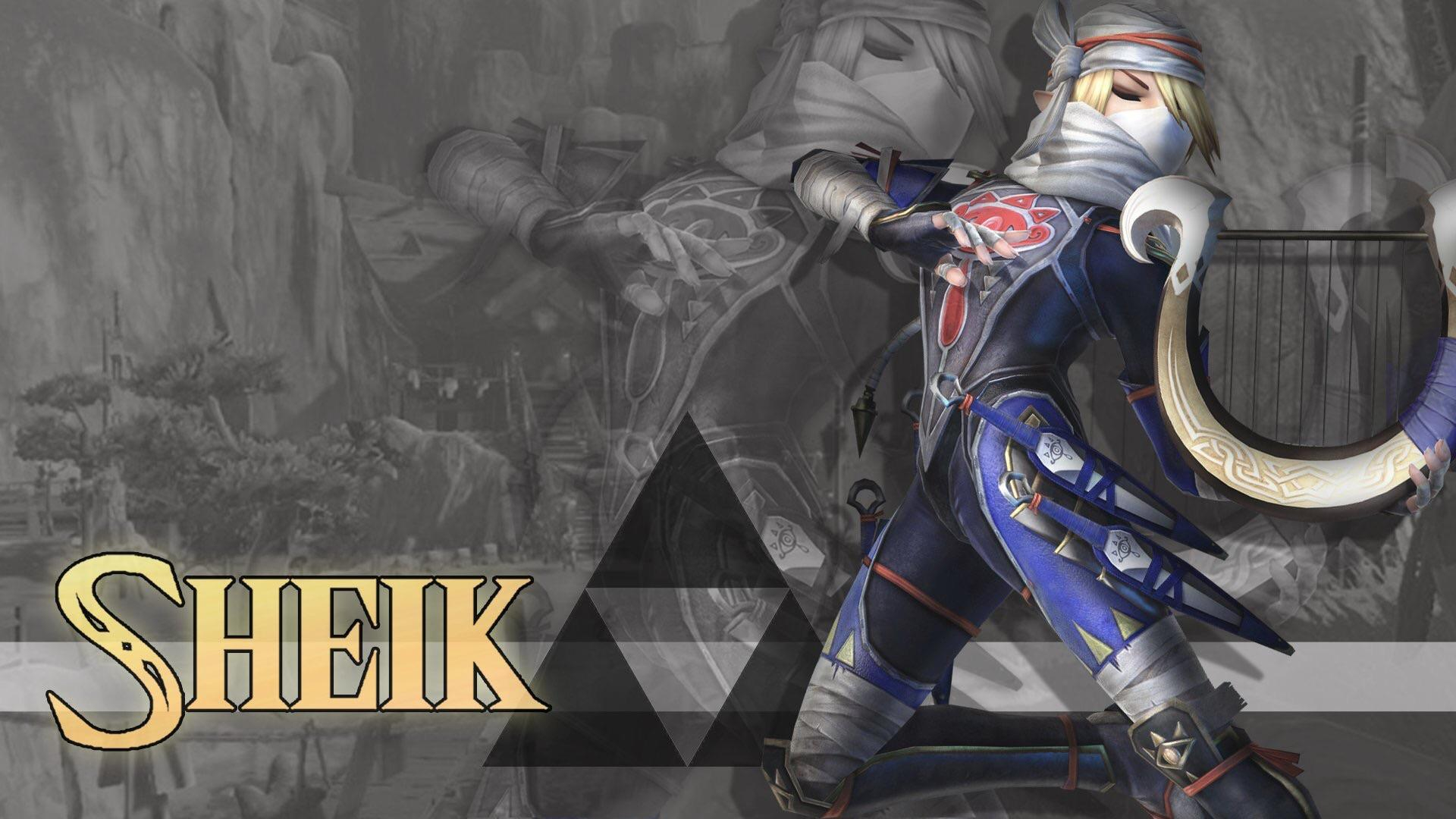 1920x1080 I've been playing a lot as Sheik recently so I made a wallpaper for her! : r/HyruleWarriors
