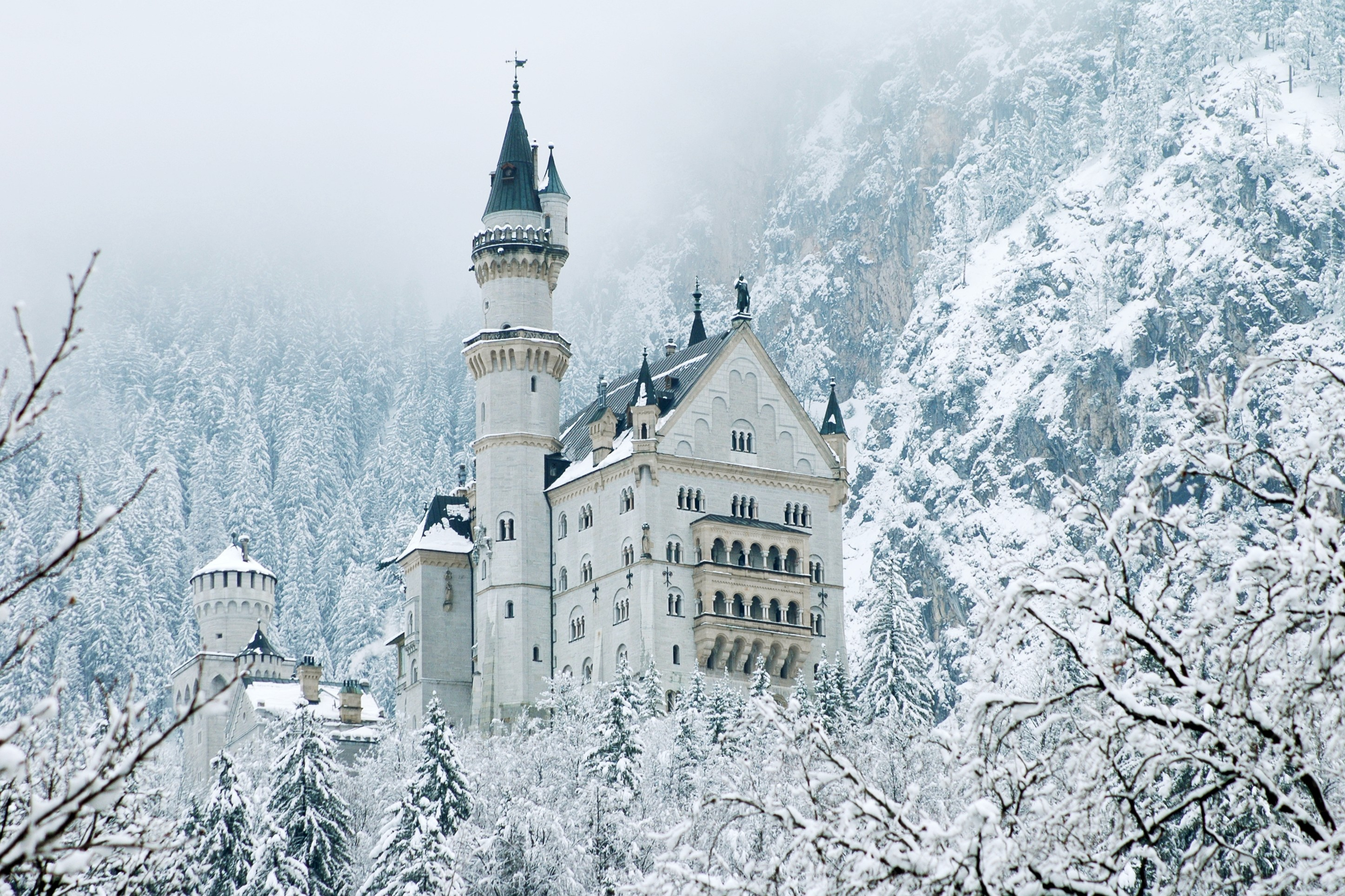2893x1928 130+ Neuschwanstein Castle HD Wallpapers and Backgrounds