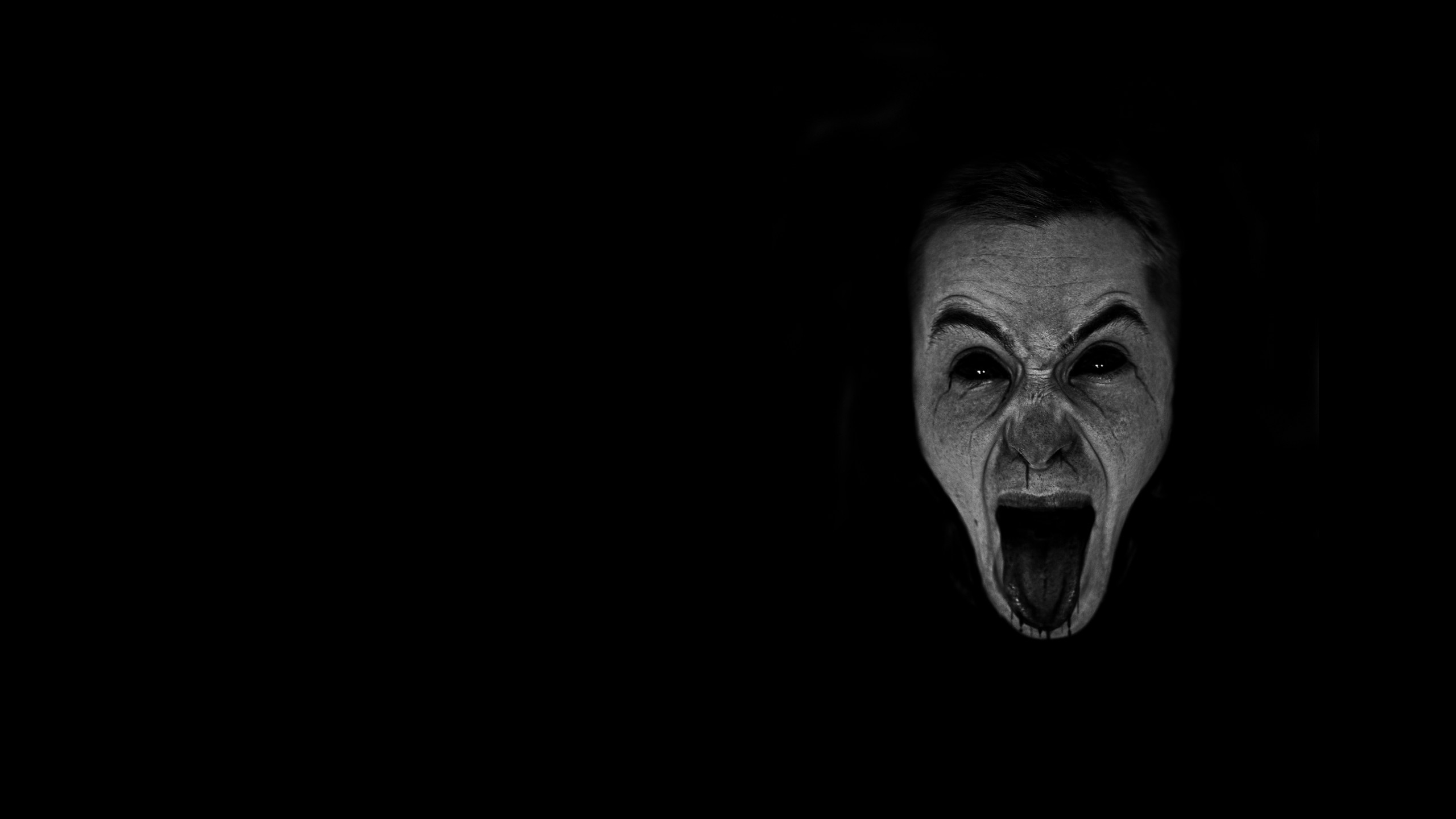2560x1440 Scary Faces Wallpaper (45+ pictures