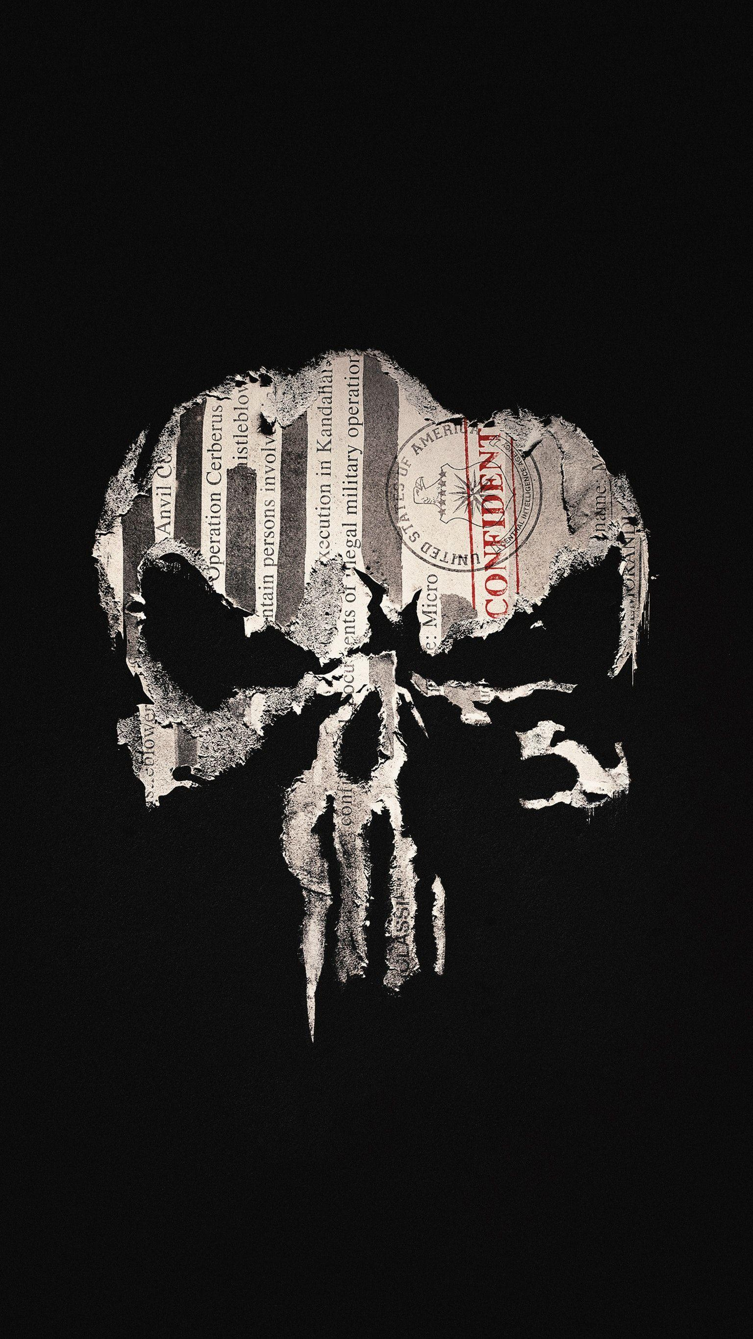 1536x2732 Punisher 4k Android Wallpapers