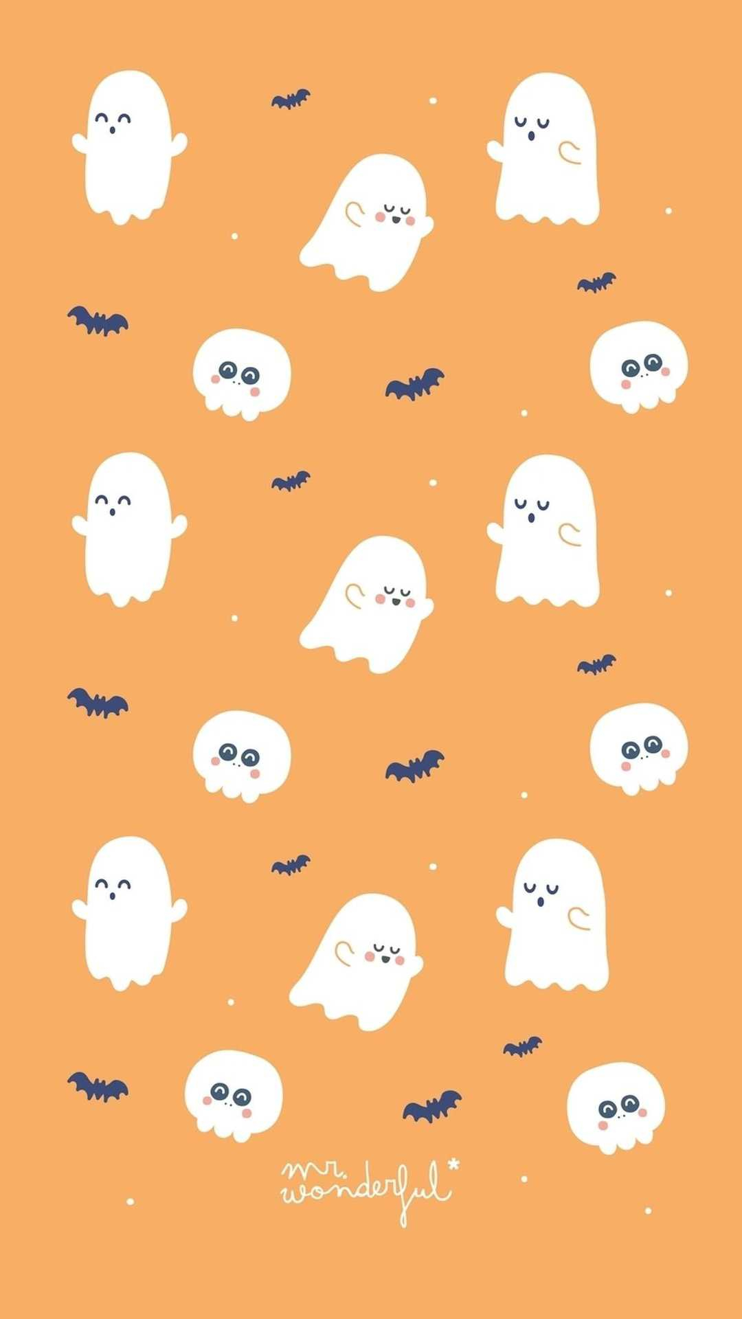 1080x1920 Cute Aesthetic Halloween Wallpapers Top Free Cute Aesthetic Halloween Backgrounds