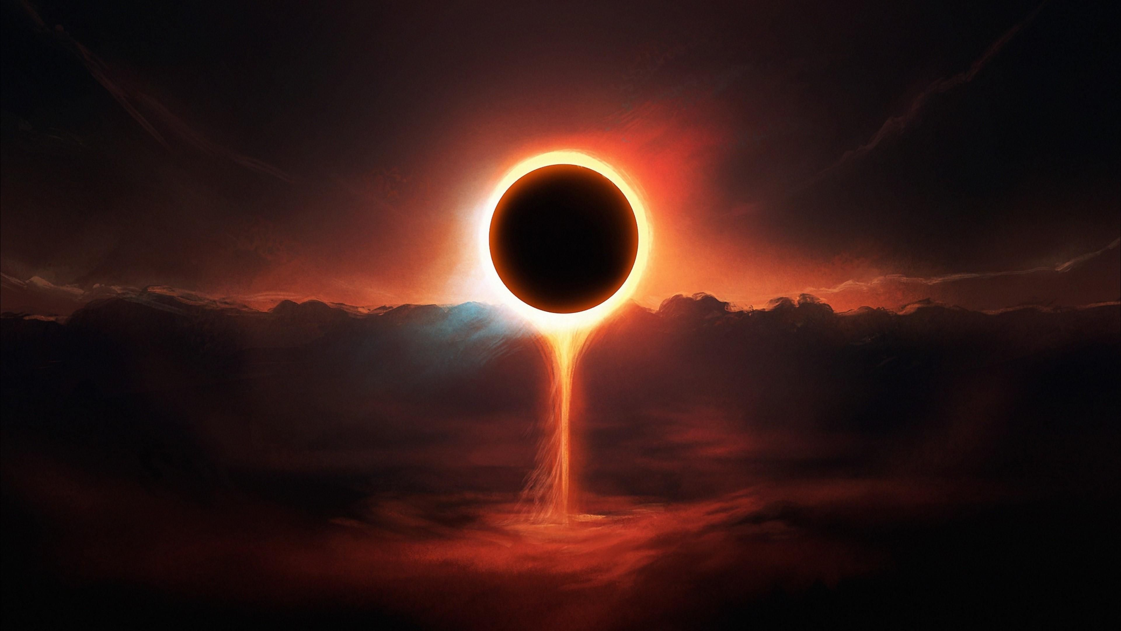 3840x2160 Solar Eclipse 4K Wallpapers Top Free Solar Eclipse 4K Backgrounds