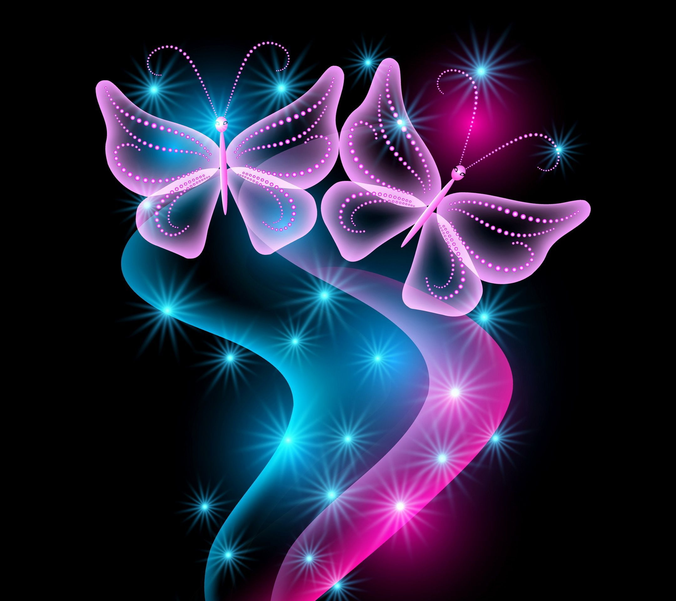 2160x1920 Blue and Pink Butterfly Wallpapers Top Free Blue and Pink Butterfly Backgrounds