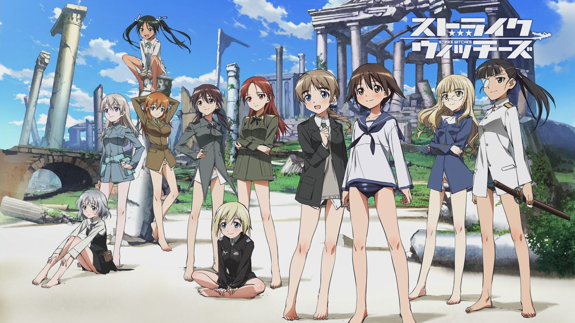 1920x1080 Strike Witches HD Wallpaper