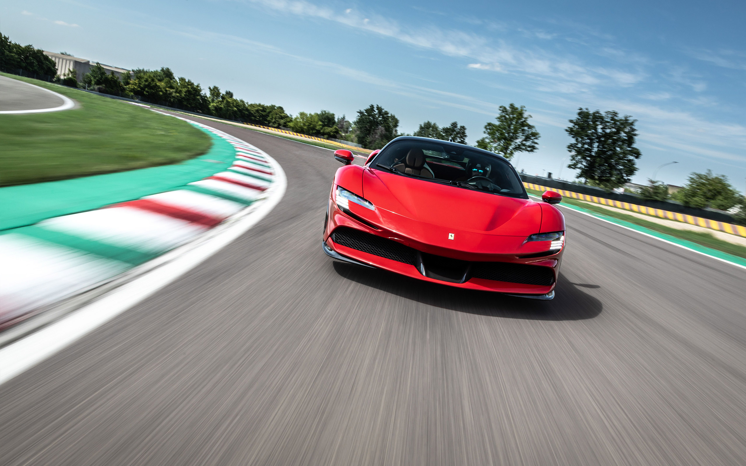 2560x1600 VIDEO: Watch the Stig Take the Ferrari SF90 Around the Top Gear Test Track | Vide