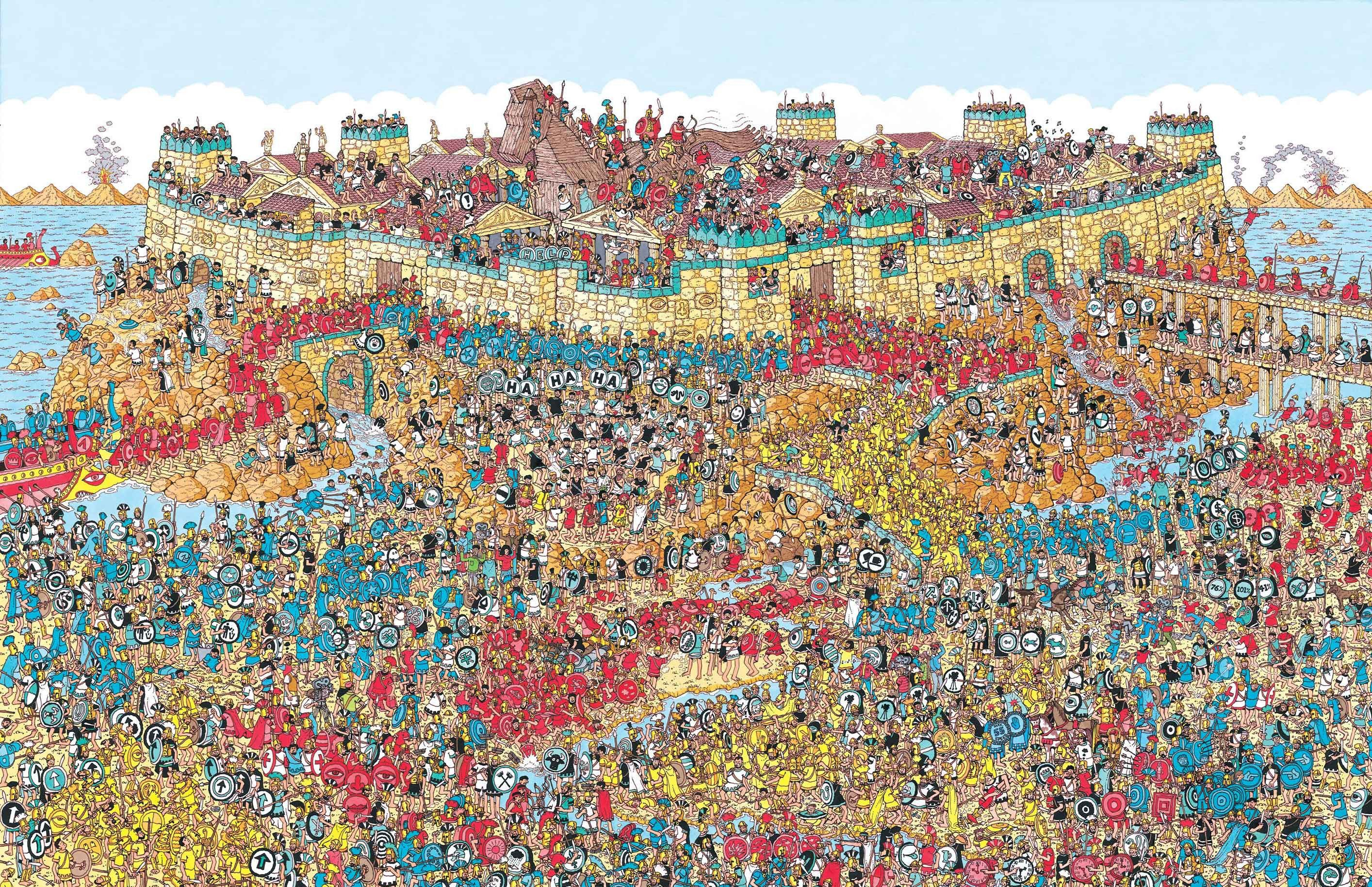 2828x1828 Where's Waldo Wallpapers Top Free Where's Waldo Backgrounds