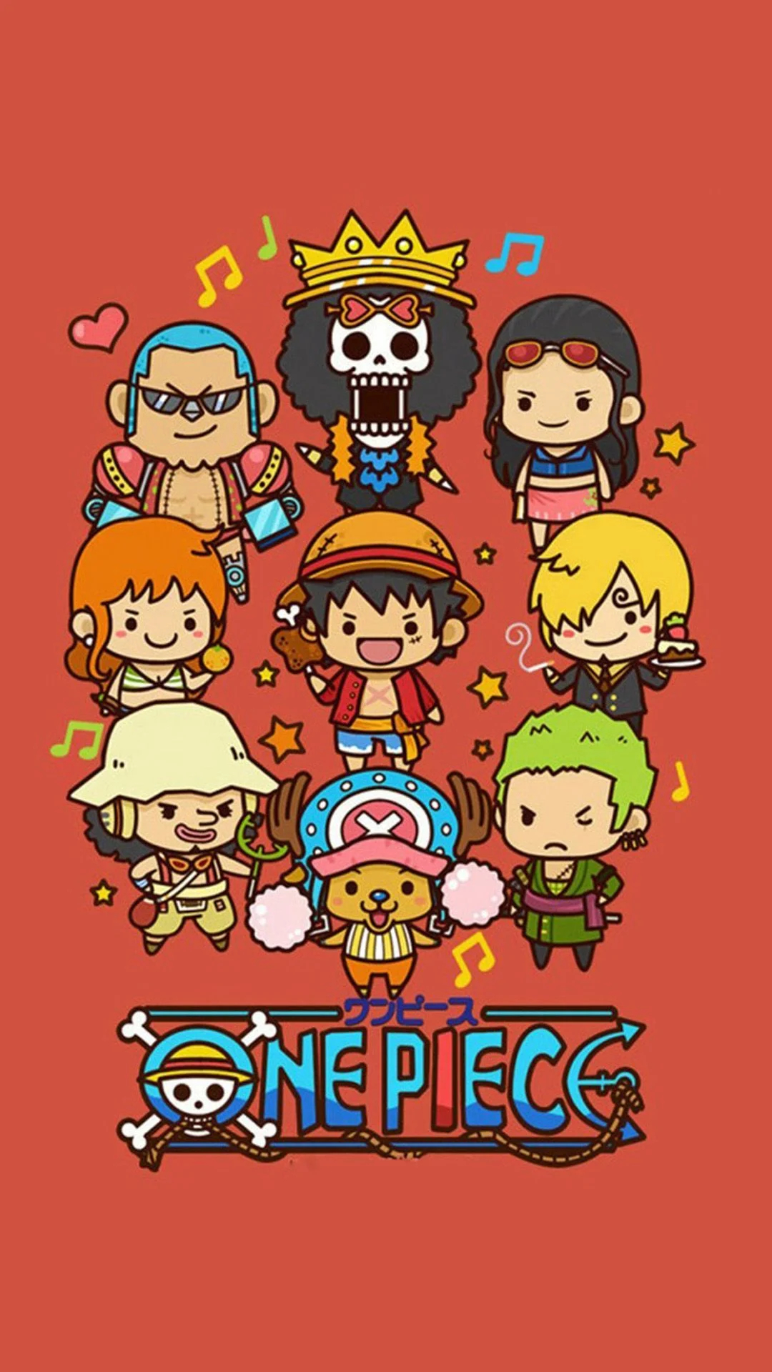 1080x1920 One Piece Cute Wallpapers Top Free One Piece Cute Backgrounds