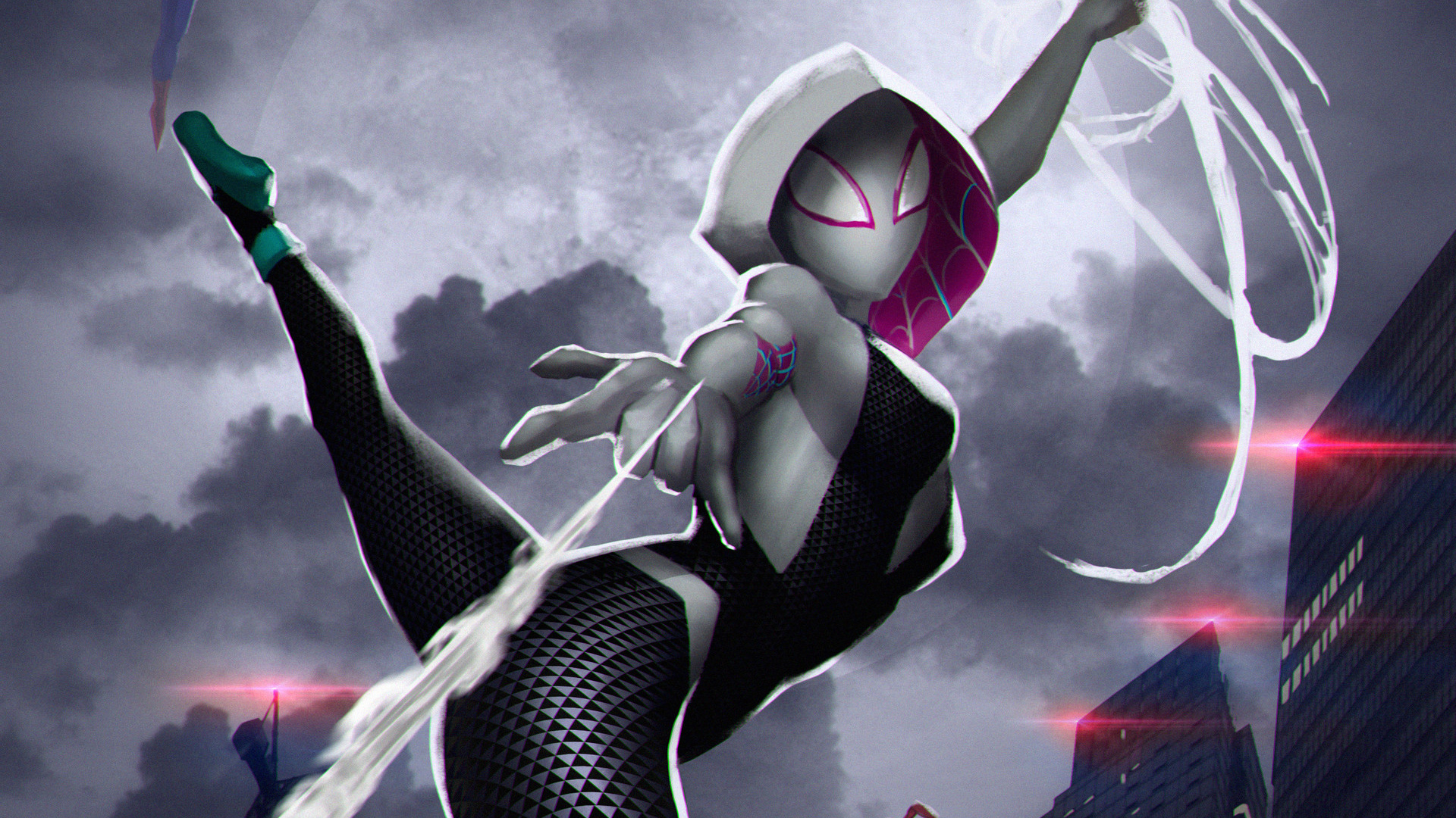 1920x1080 Spider Gwen Arts, HD Superheroes, 4k Wallpapers, Images, Backgrounds, Photos and Pictures