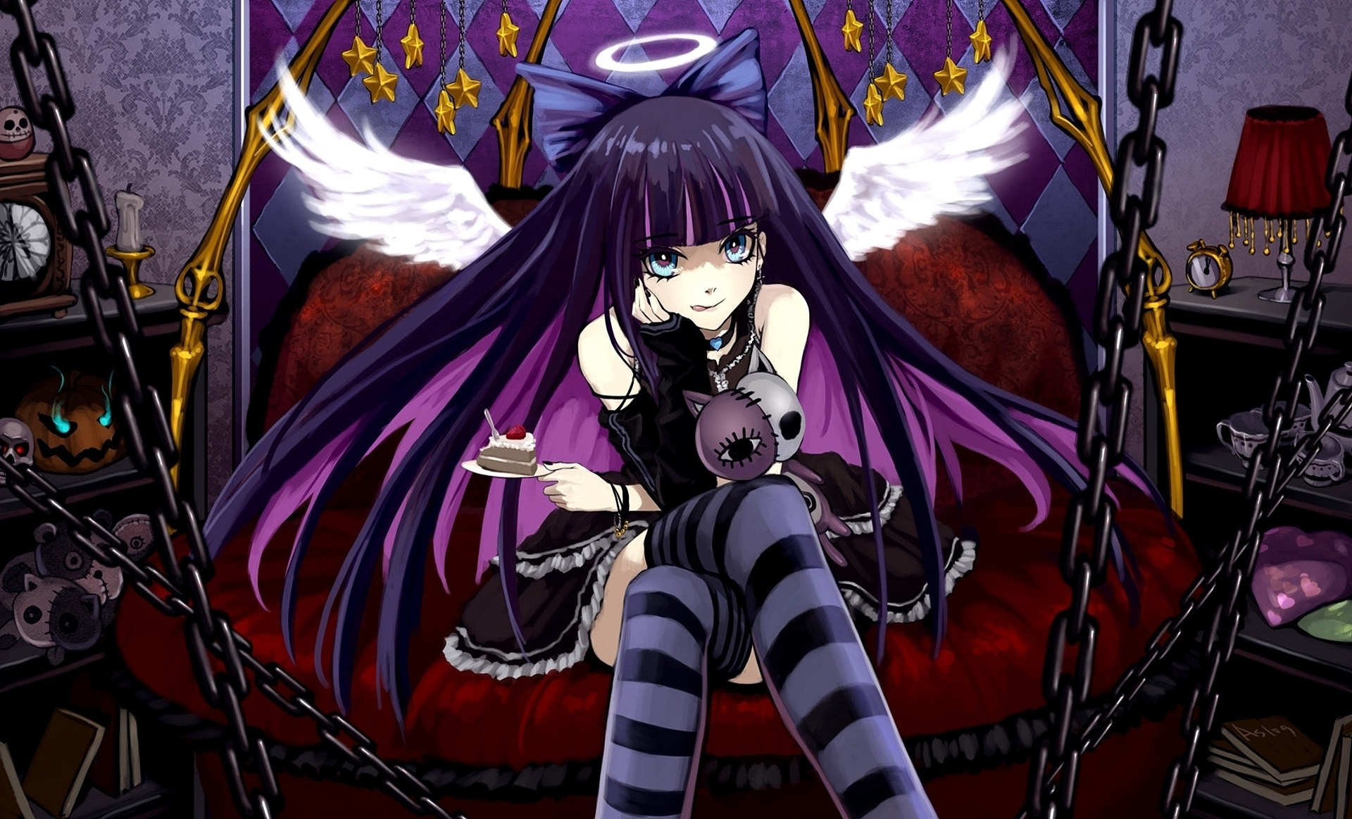1920x1163 100+ Panty \u0026 Stocking with Garterbelt HD Wallpapers and Backgrounds