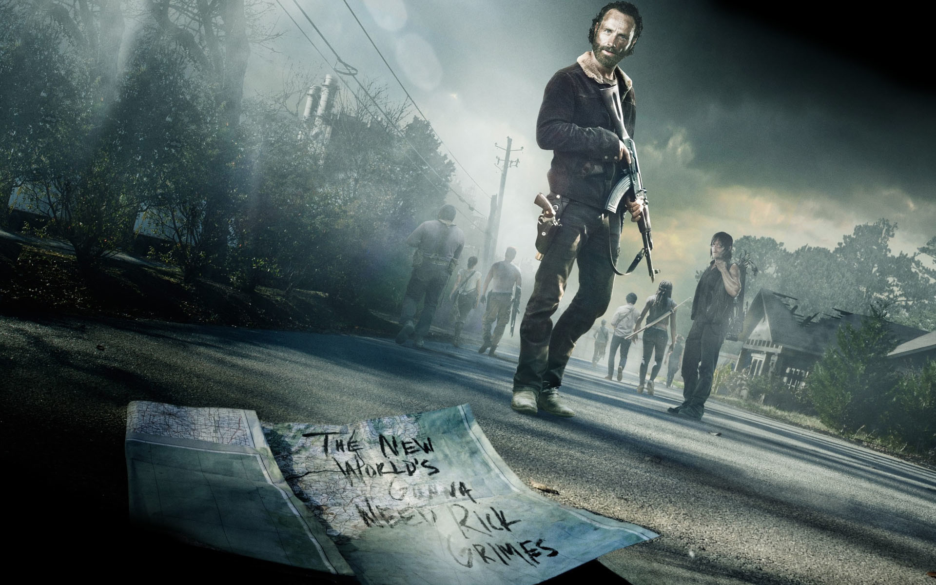 1920x1200 The Walking Dead Wallpaper 1366x768 (56+ pictures