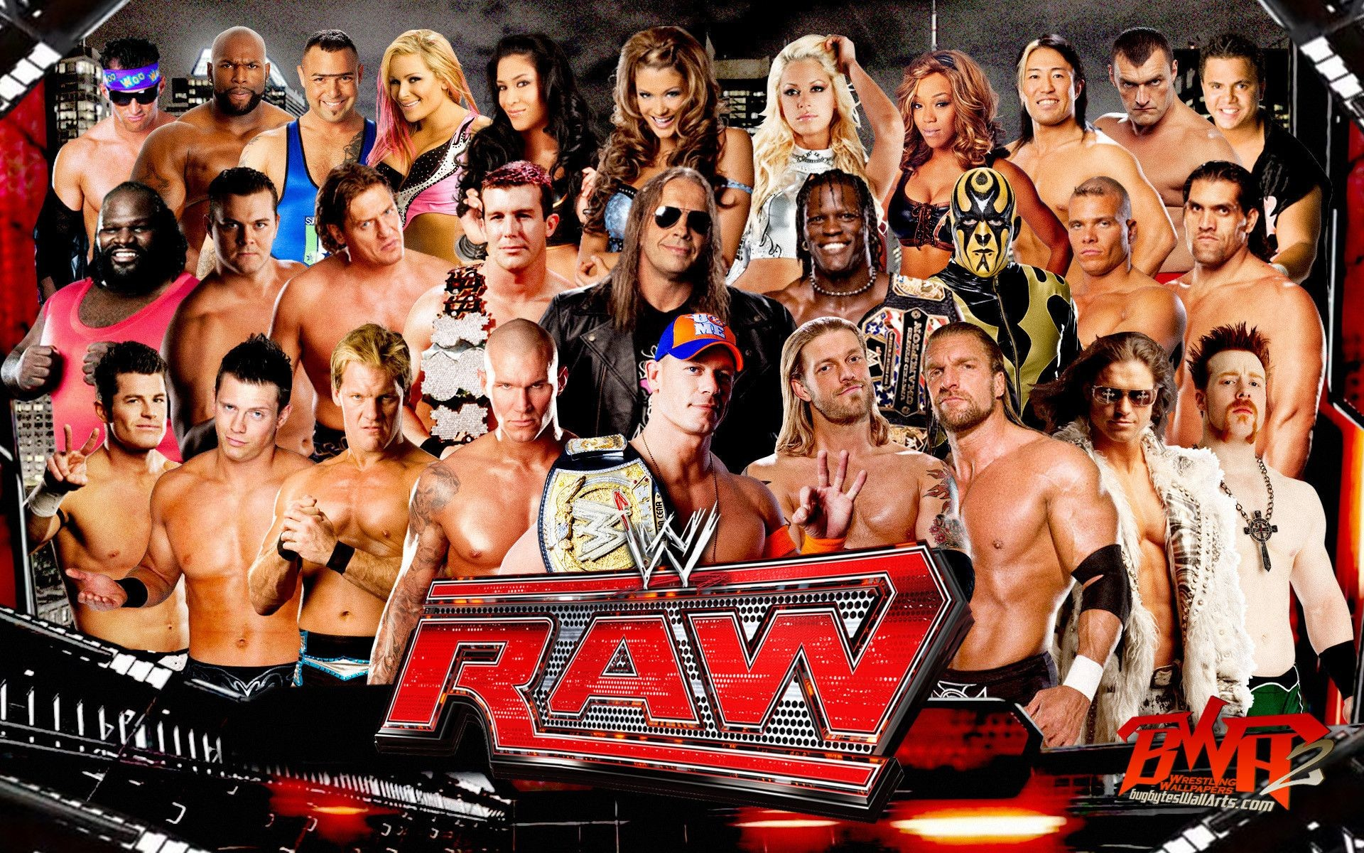 1920x1200 WWE Raw Superstars 2018 Wallpaper (80+ pictures