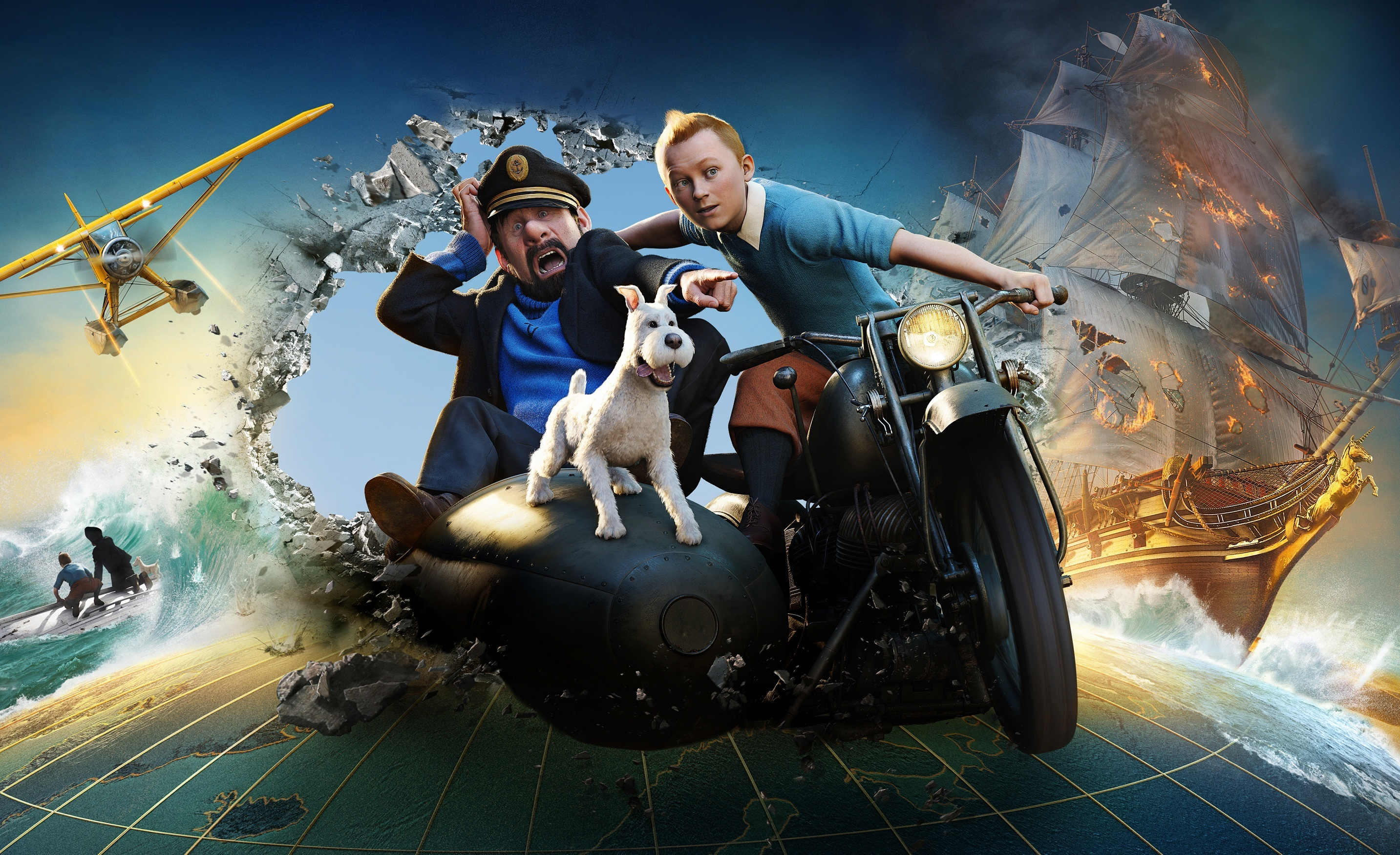 2866x1751 10+ The Adventures Of Tintin HD Wallpapers and Backgrounds