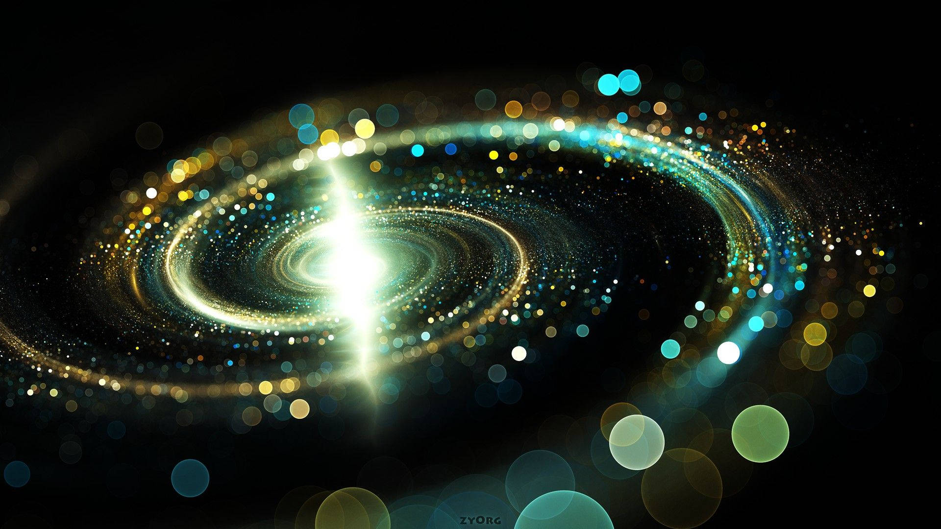 1920x1080 Download Abstract Science Spiral Galaxy Wallpaper