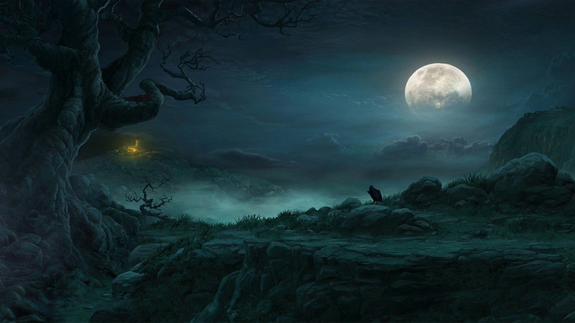 1920x1080 night, Moon HD Wallpapers / Desktop and Mobile Images \u0026 Photos
