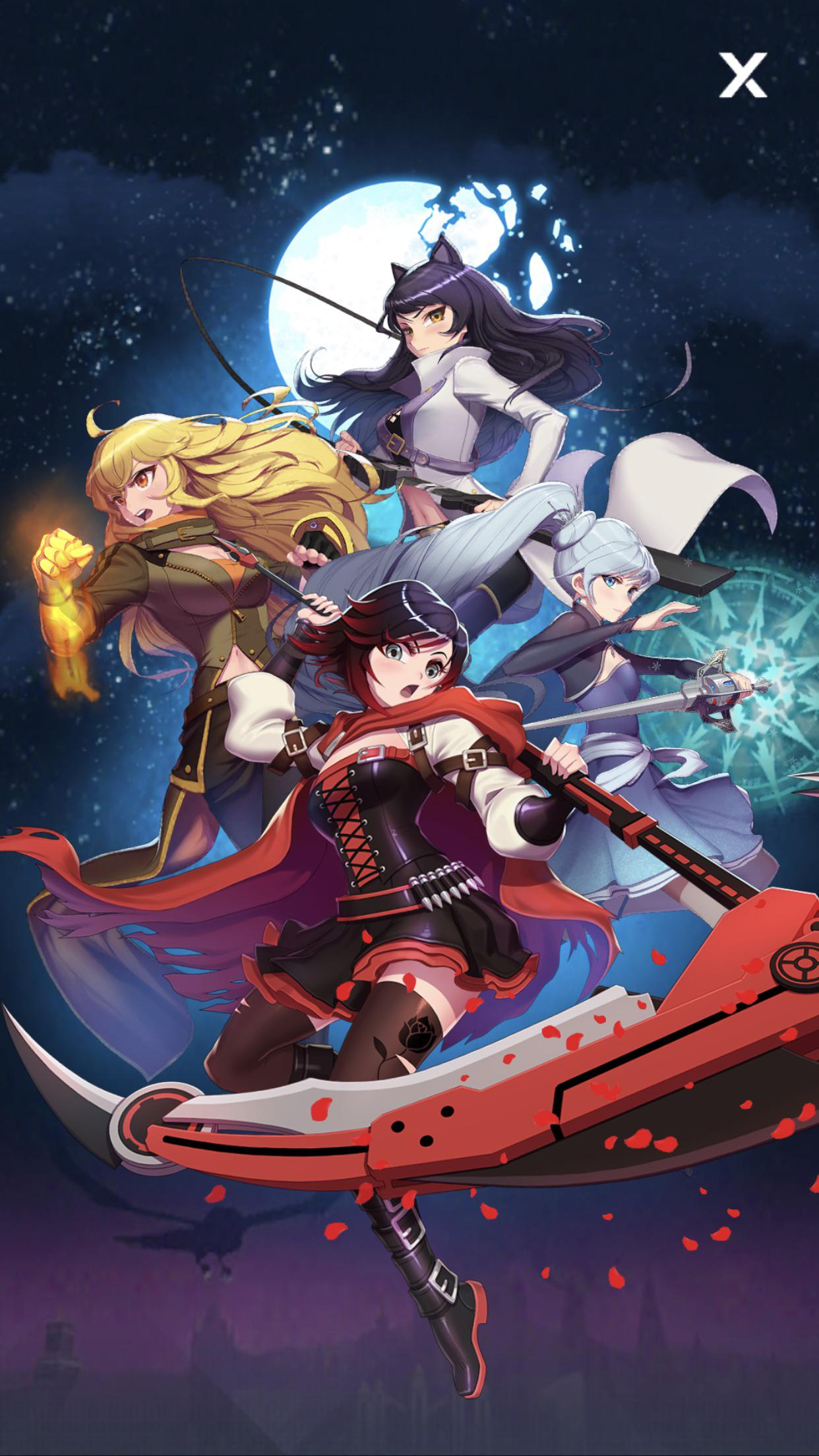 1242x2208 Would it be possible to get the RWBY main screen wallpaper in the cookie shop as an actual live wallpaper for phones? : r/RWBYAmityArena