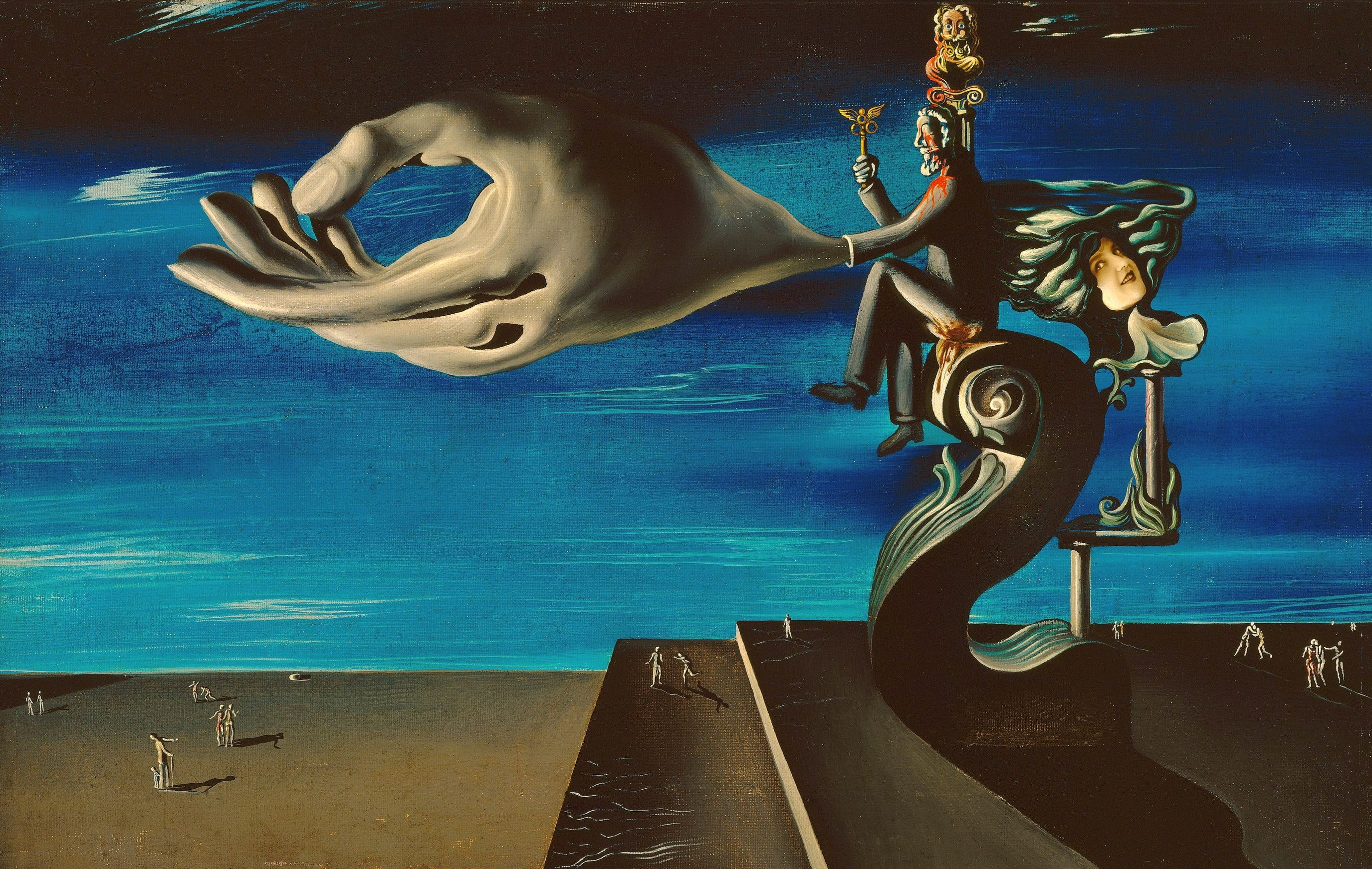 2750x1742 HD wallpaper: surrealism, picture, Hand, Salvador Dali, Remorse | Arte surrealista, Pinturas de dal&Atilde;&shy;, Lecciones de arte