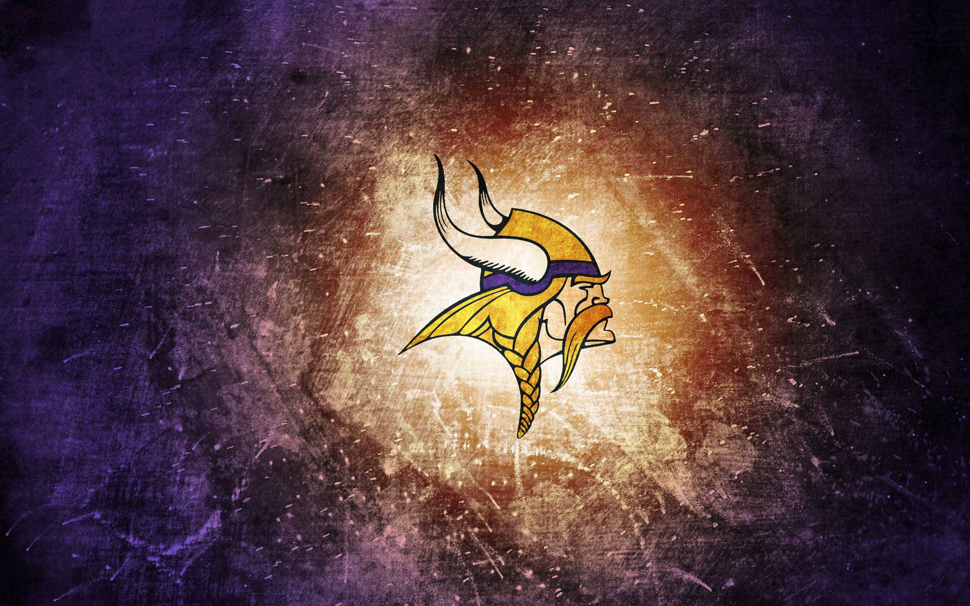 1920x1200 Download Minnesota Vikings Glowing Abstract Wallpaper