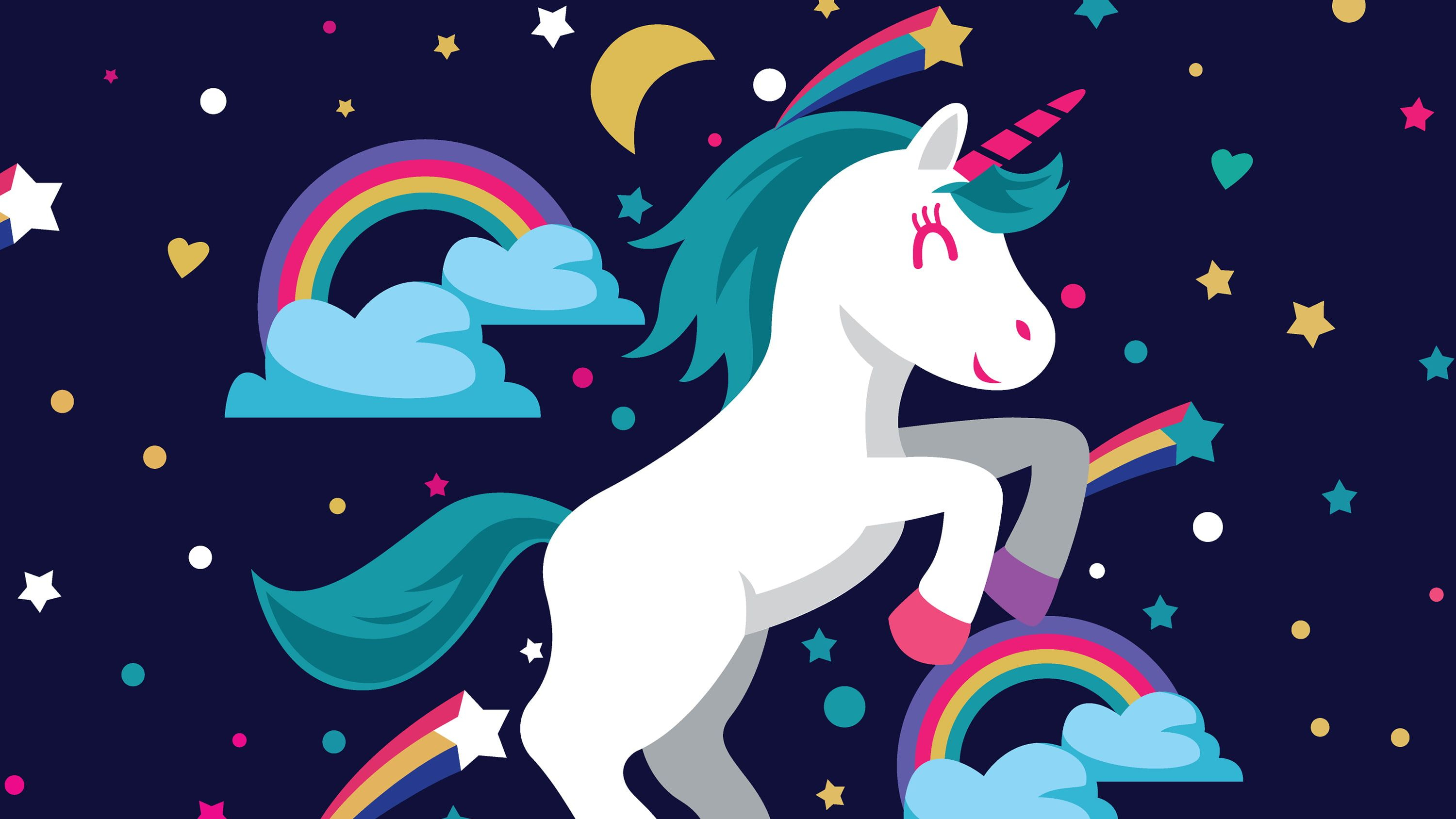 Unicorns Wallpapers and Backgrounds 4K, HD, Dual Screen