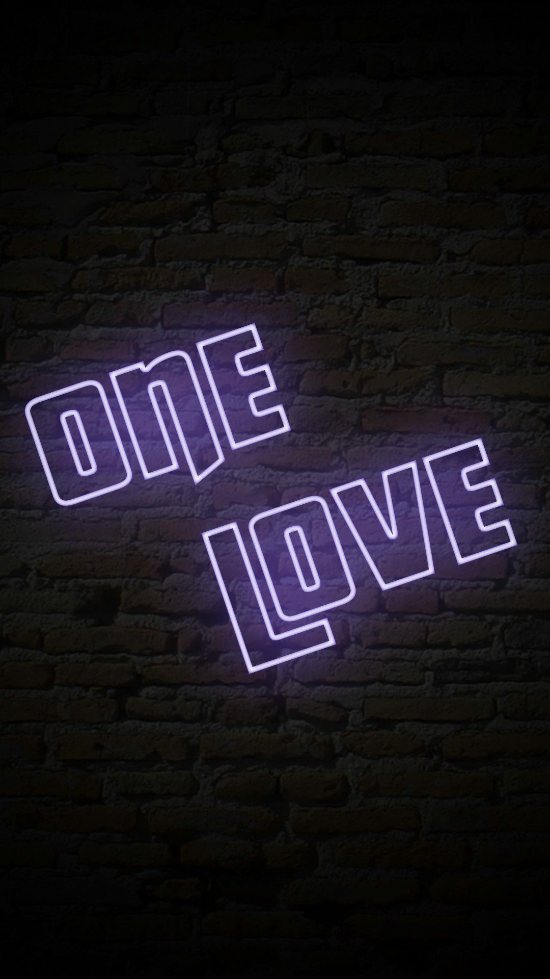 1080x1920 One love wallpaper background | Love wallpaper backgrounds, Love wallpaper, Neon signs