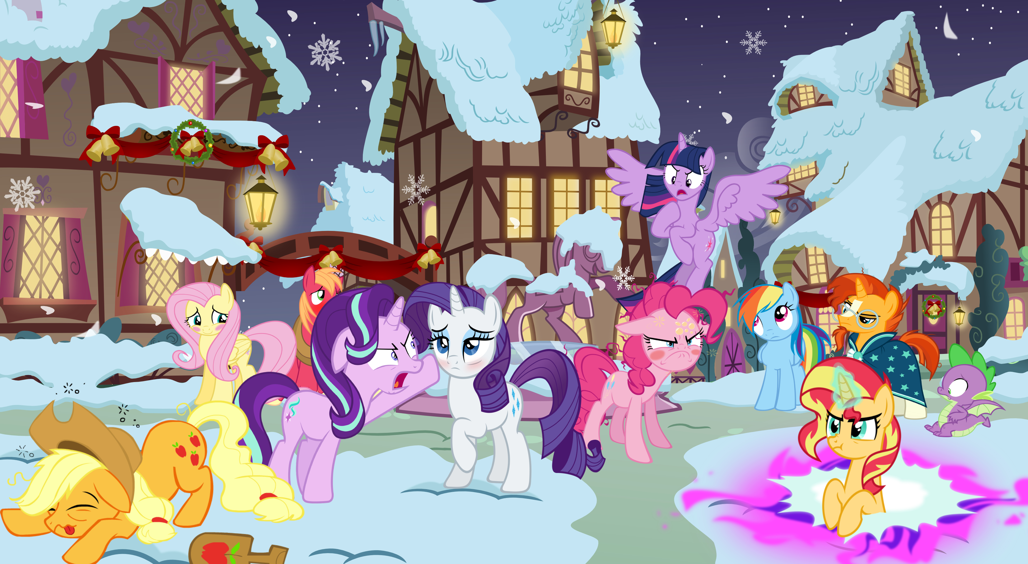 3304x1815 My Little Pony: Friendship is Magic HD Wallpaper