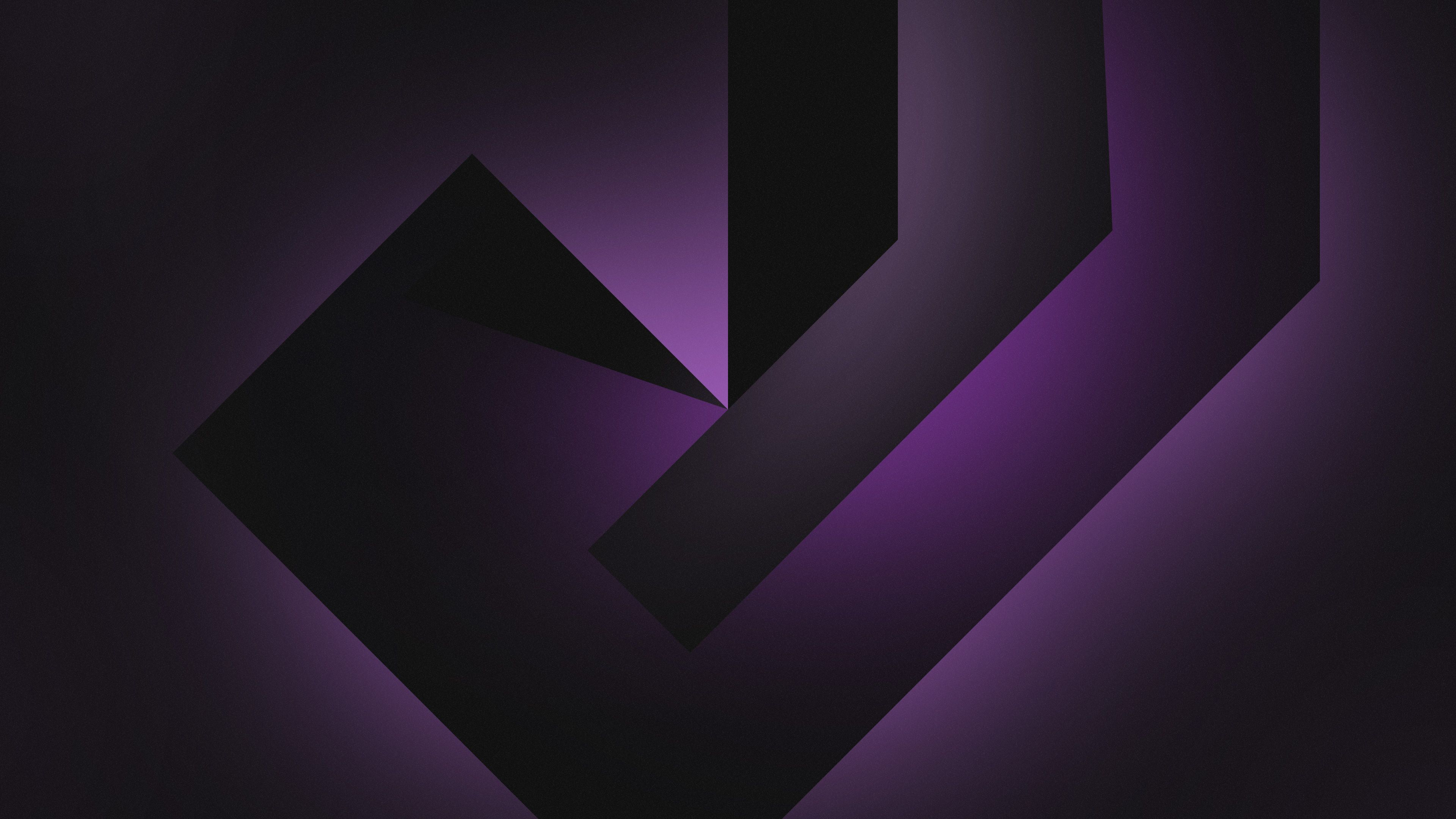 3840x2160 4k Black And Purple Wallpapers