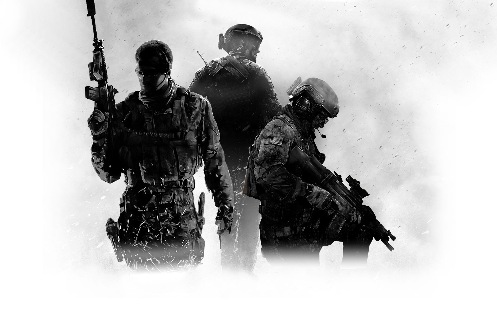 1920x1200 call, Of, Duty, Modern, Warfare, 3, Soldiers, Guns Wallpapers HD / Desktop and Mobile Backgrounds