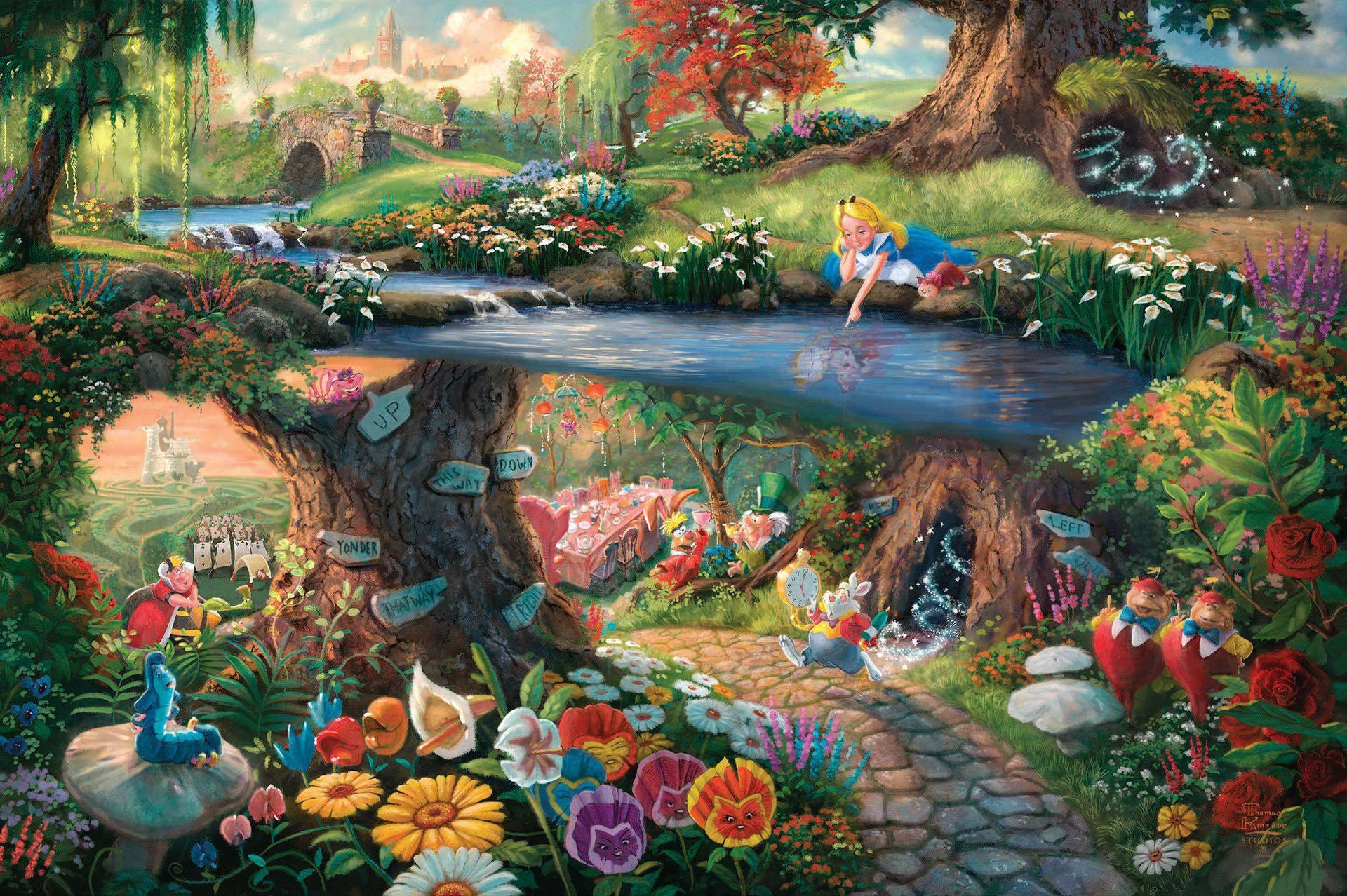 1920x1278 Download Alice In Wonderland Wallpaper
