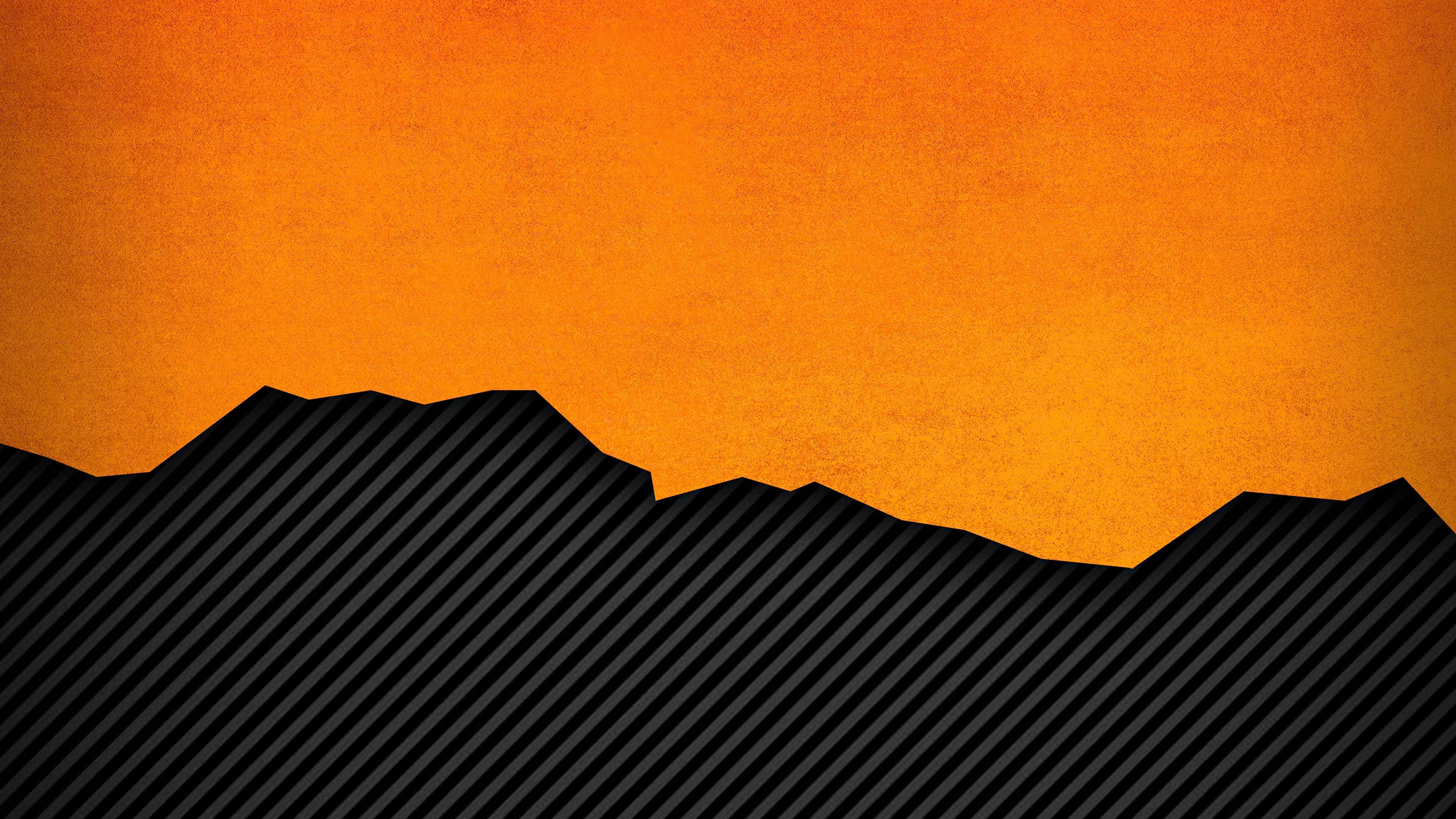 3840x2160 Download orange-black surface, lines, abstract 4k wallpaper, uhd wallpaper, 16:9 widescreen wallpaper, hd image, background, 26743