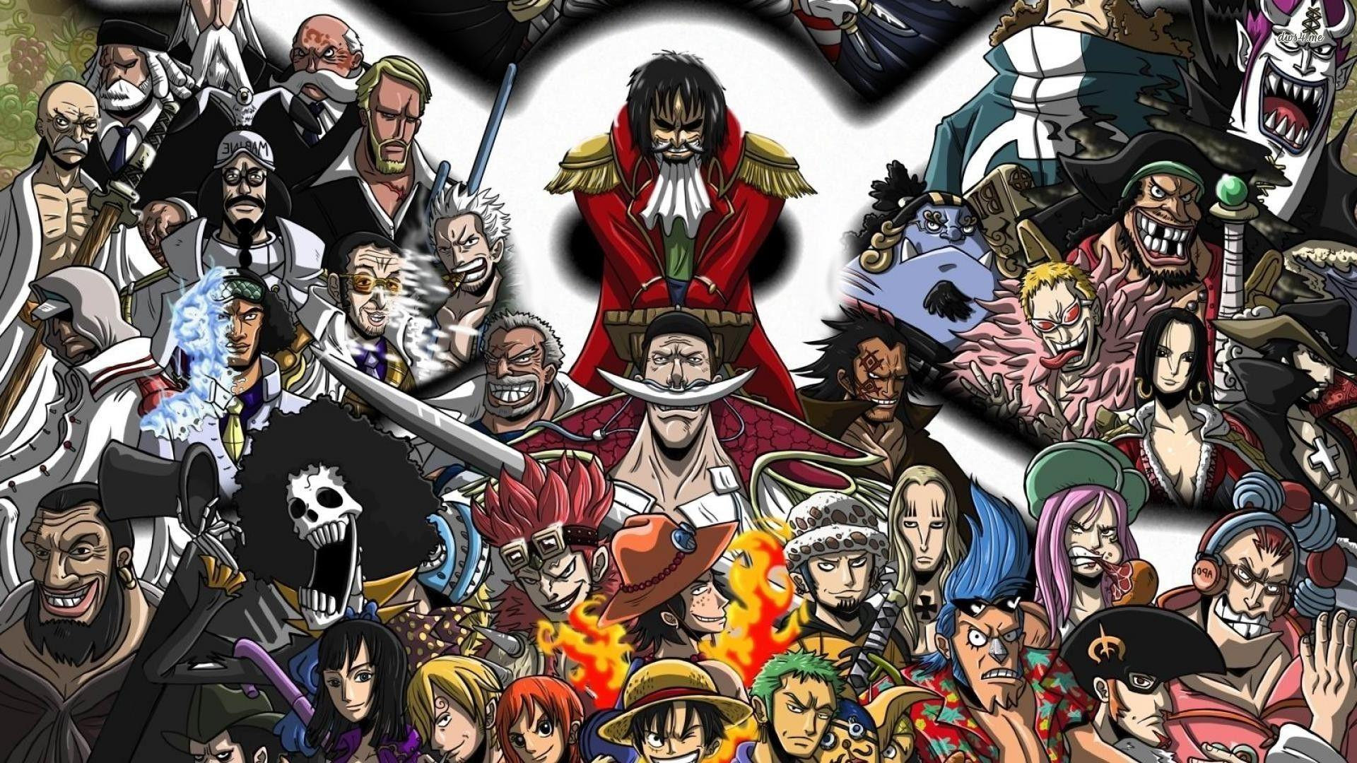 1920x1080 One Piece Characters Wallpapers Top Free One Piece Characters Backgrounds