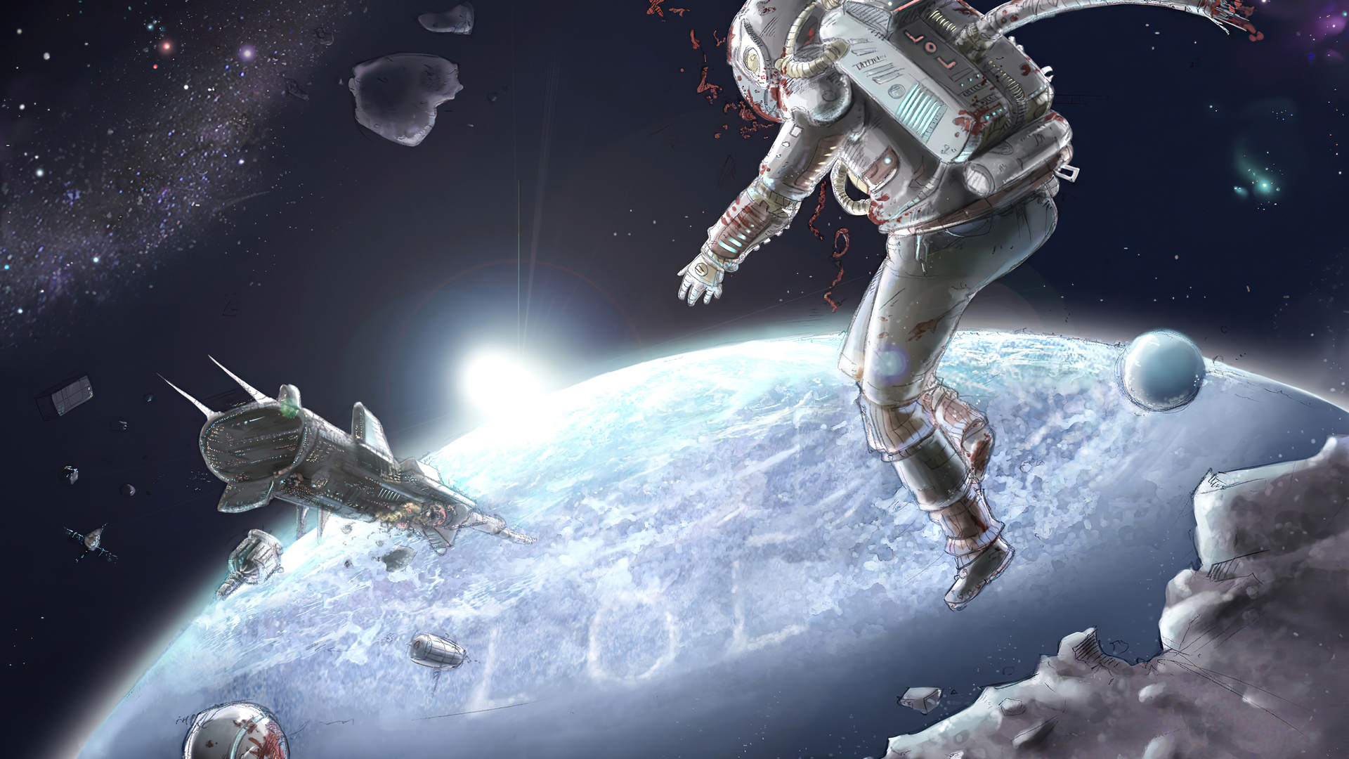 1920x1080 Astronaut Scifi Space 4k Laptop Full HD 1080P HD 4k Wallpapers, Images, Backgrounds, Photos and Pictures