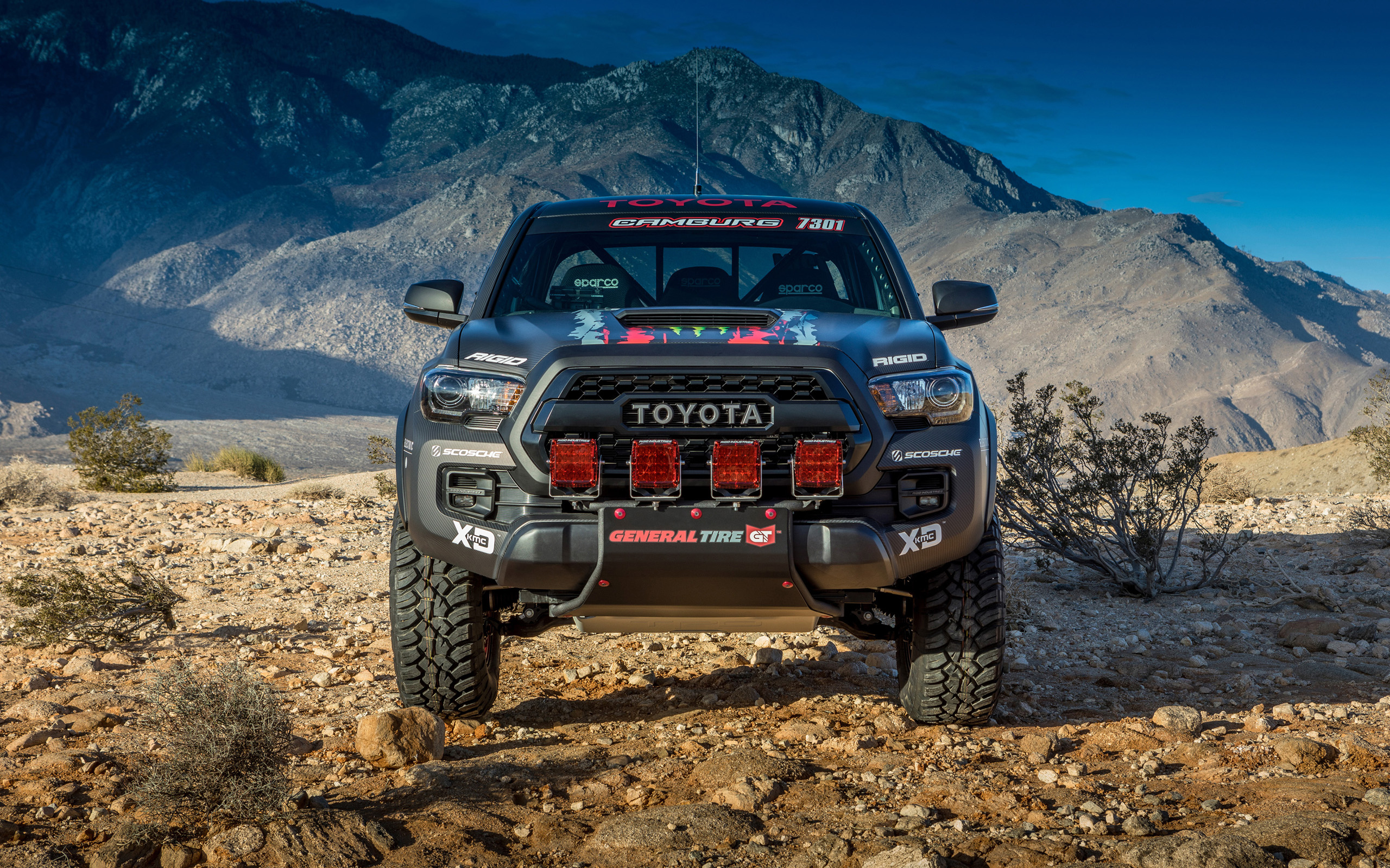 2560x1600 Toyota Tacoma TRD Pro Race Truck HD Wallpapers and Backgrounds