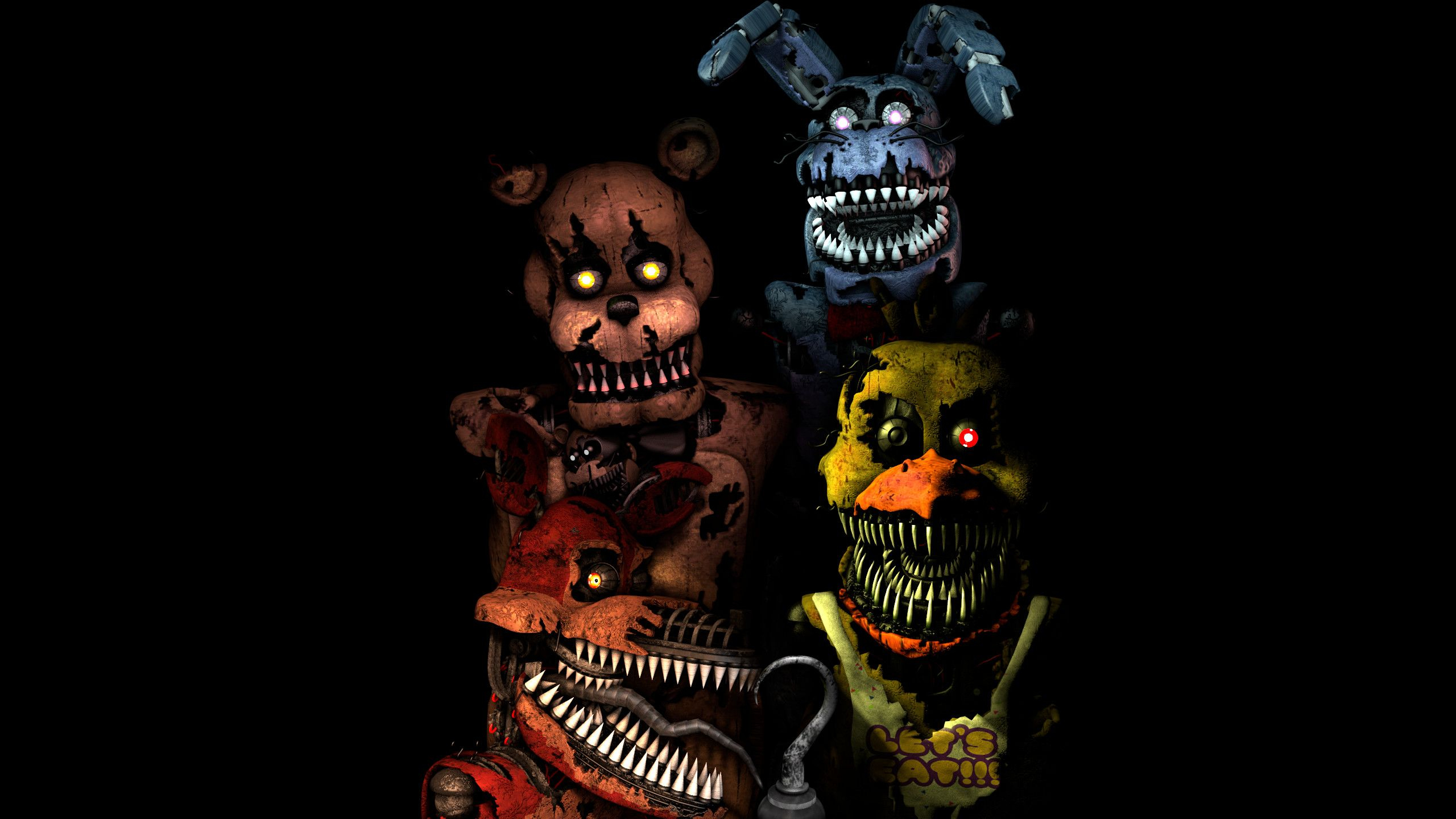 2560x1440 Scary FNAF Wallpapers