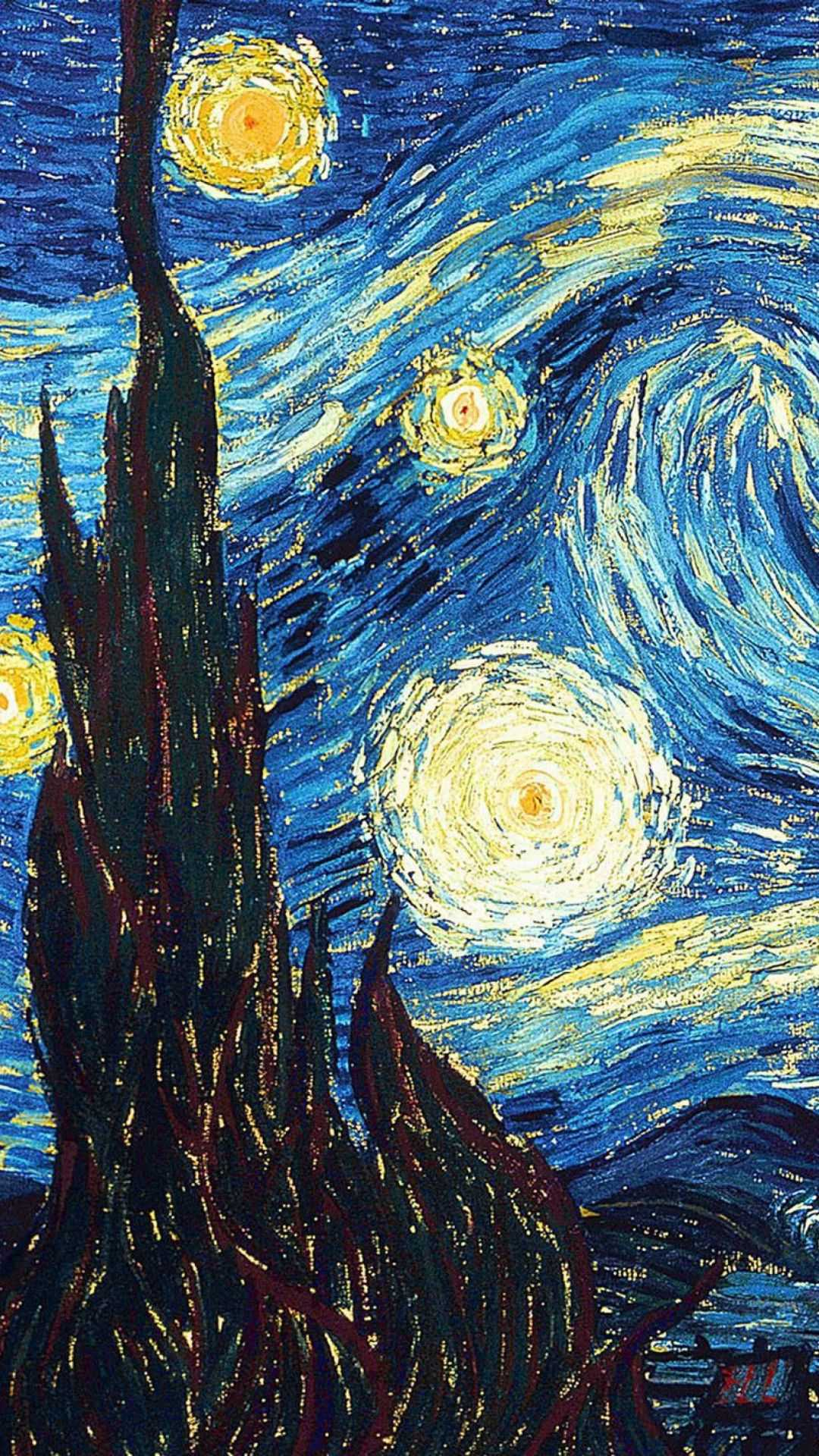 1080x1920 Starry Night Wallpaper
