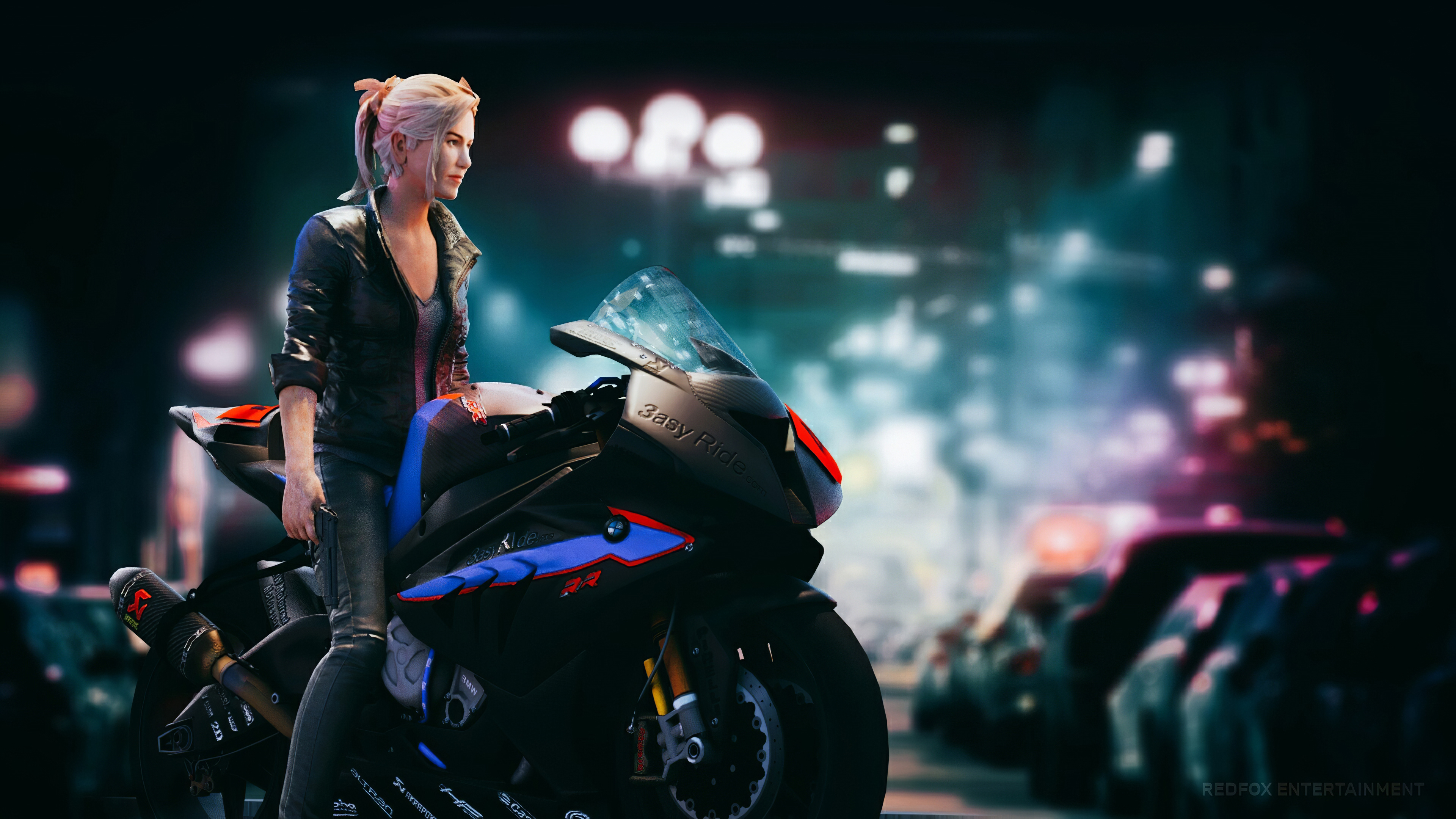 3840x2160 Superbike Girl, HD Artist, 4k Wallpapers, Images, Backgrounds, Photos and Pictures