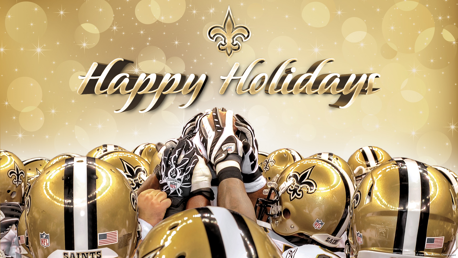 1920x1080 NEW ORLEANS SAINTS nfl football christmas new year holiday wallpaper | | 154156
