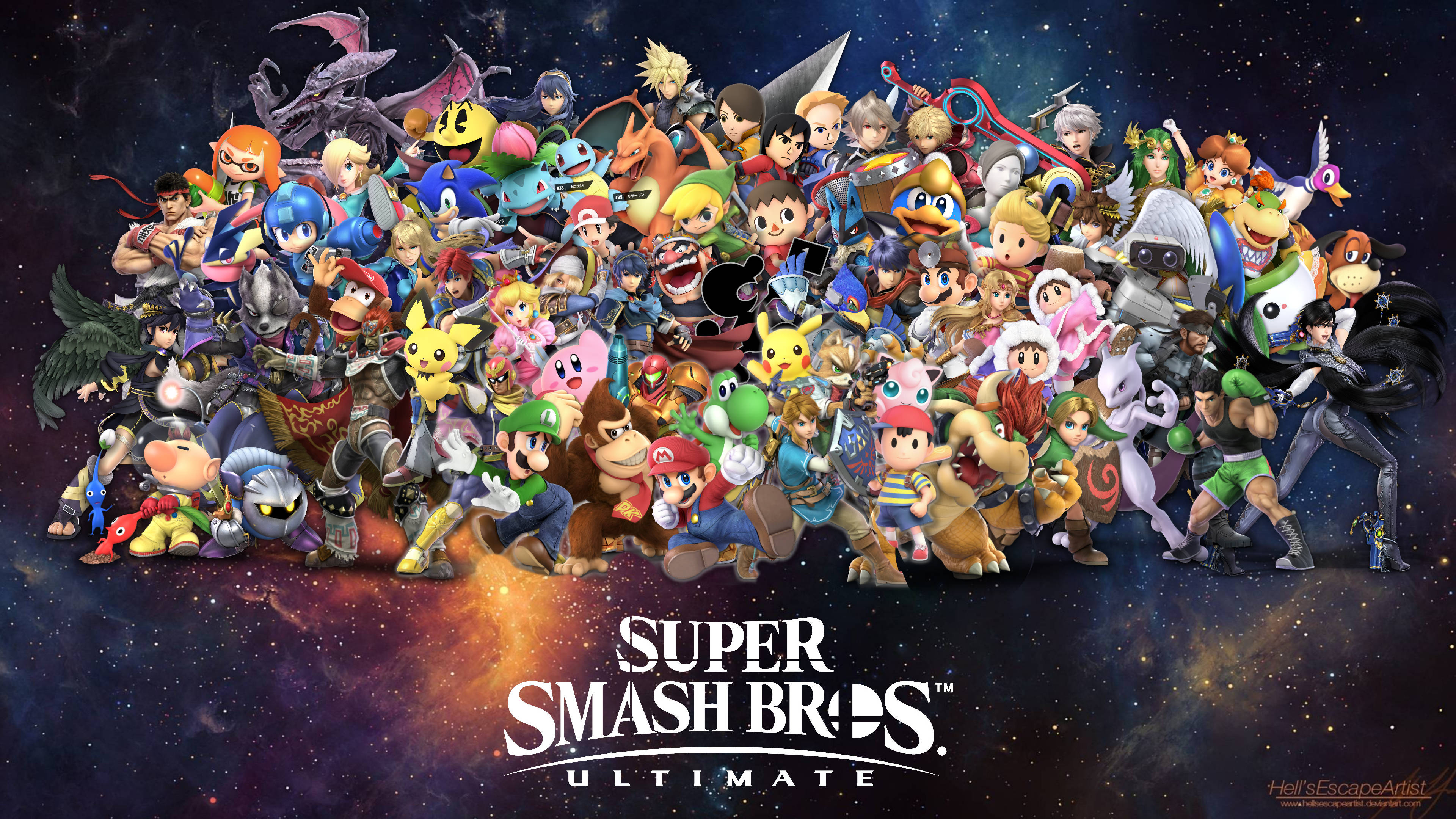 3840x2160 Download Super Smash Bros Ultimate Wallpaper