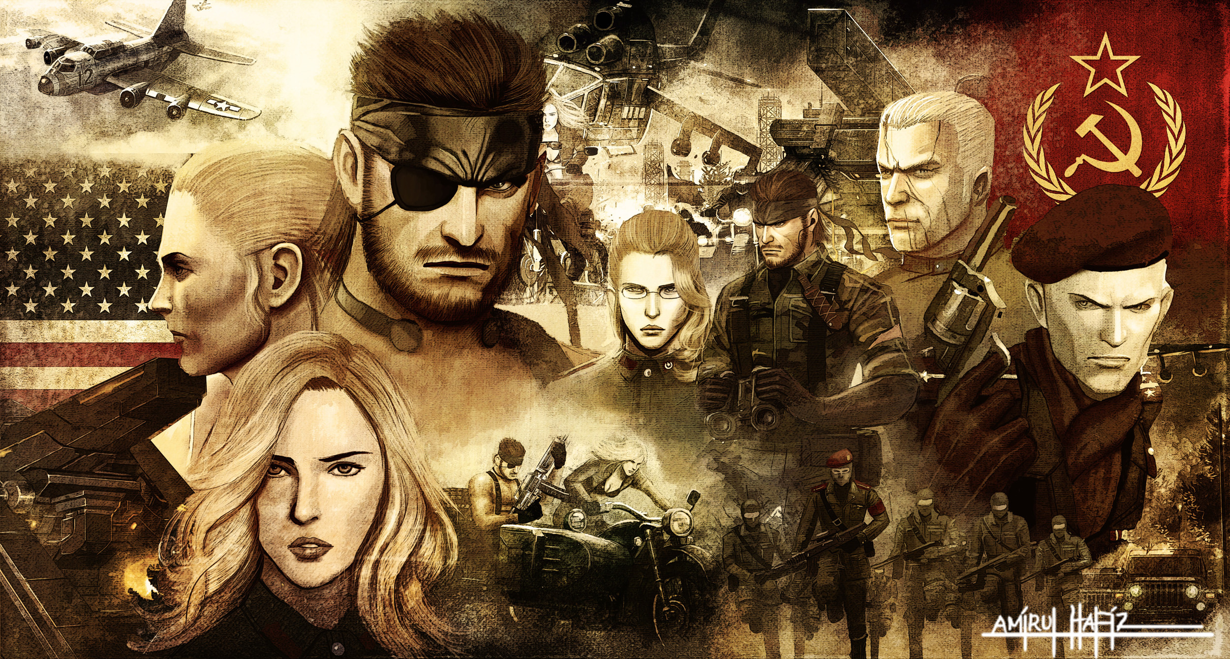 2500x1340 20+ Solid Snake HD Wallpapers and Backgrounds