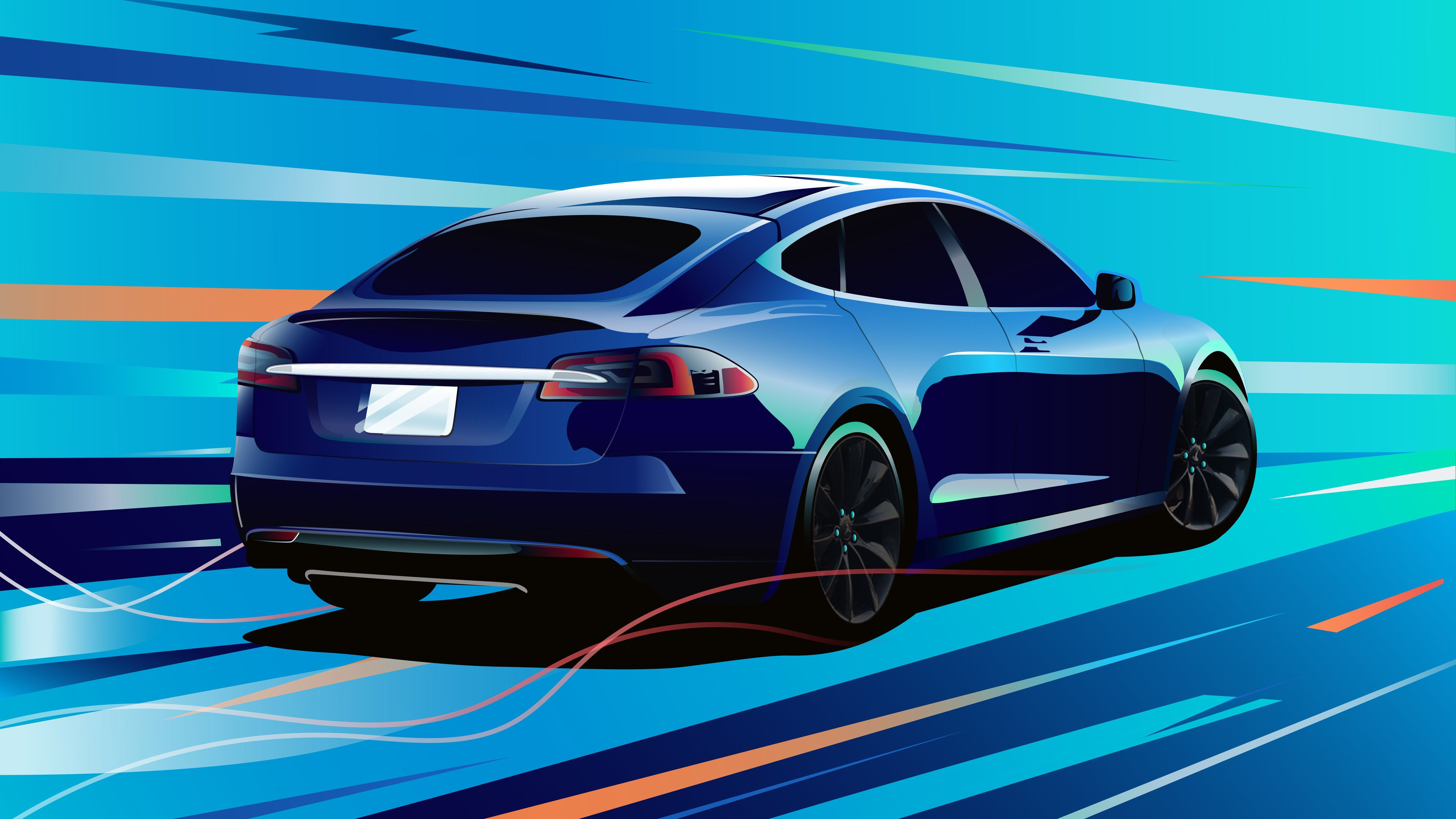 3840x2160 Tesla Blue Wallpapers Top Free Tesla Blue Backgrounds