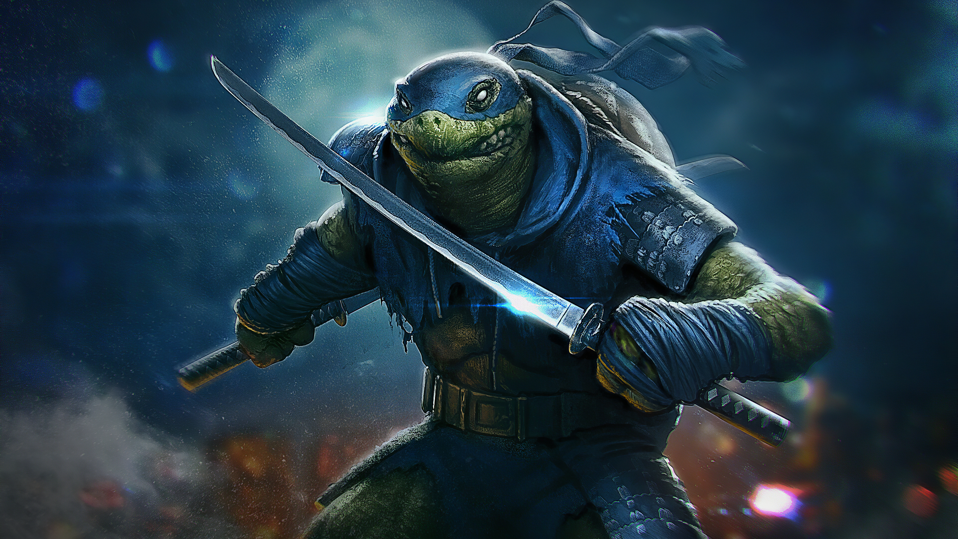 3840x2160 TMNT Leo 4k, HD Superheroes, 4k Wallpapers, Images, Backgrounds, Photos and Pictures