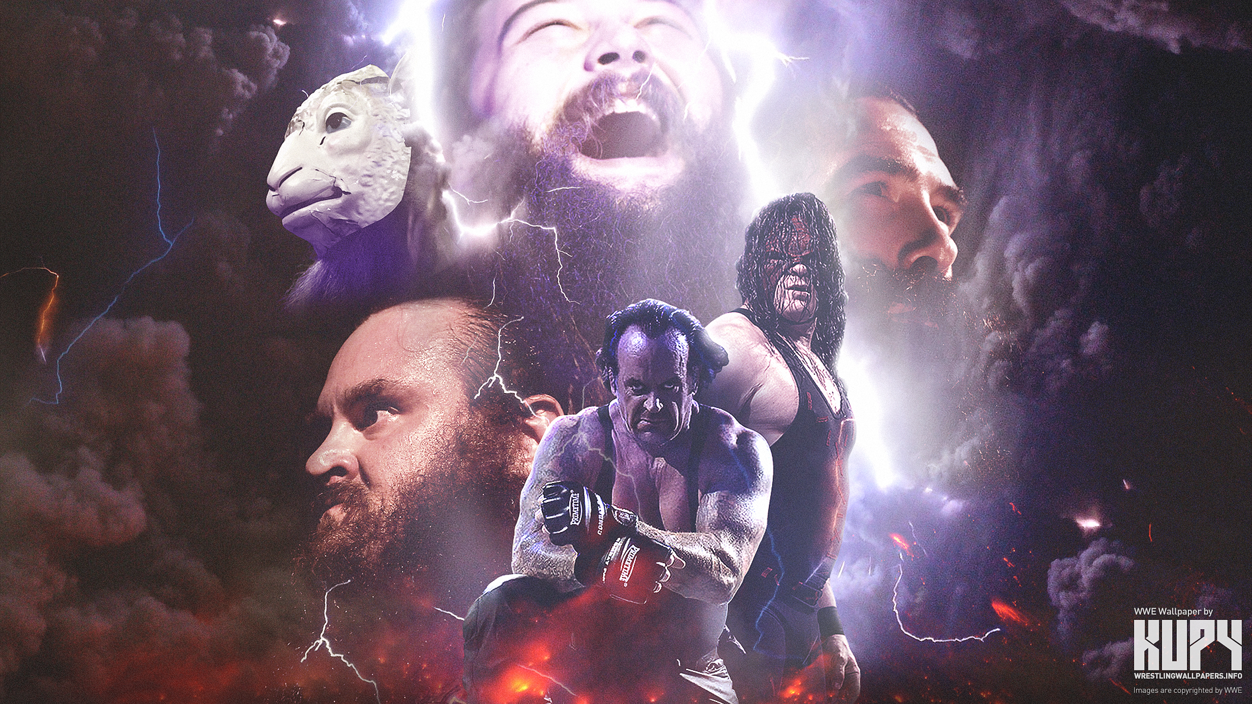 2560x1440 NEW Undertaker \u0026 Kane Brothers of Destruction wallpaper! Kupy Wrestling Wallpapers