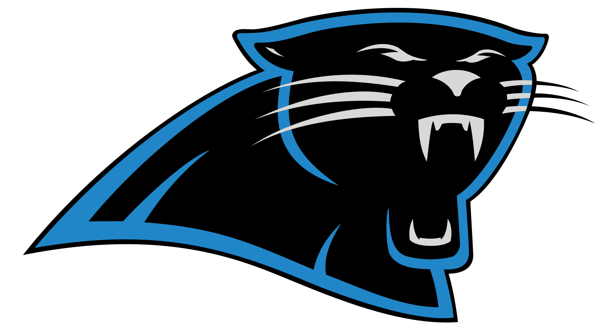 2000x1087 Panthers Logos
