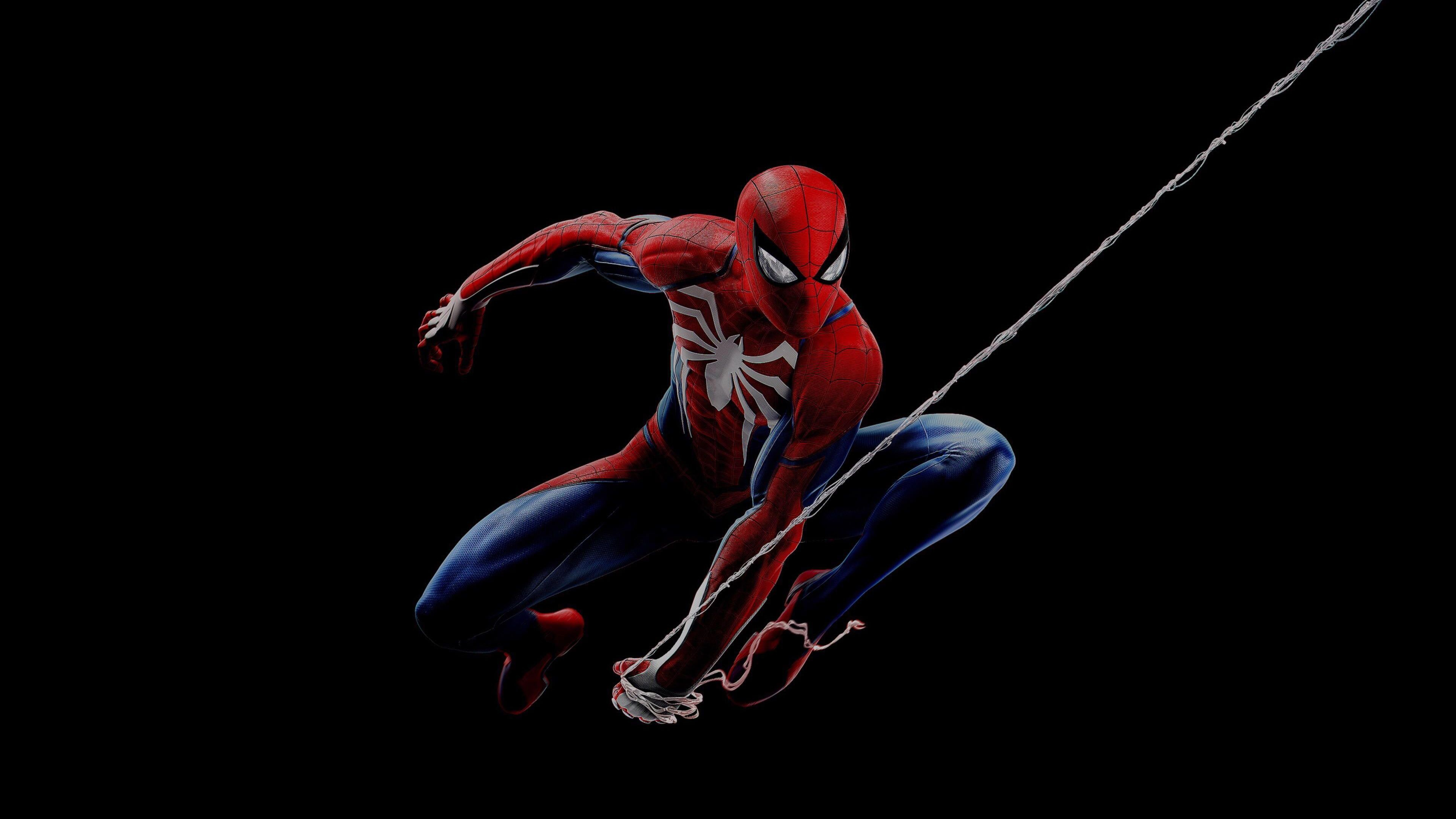 3840x2160 Dark background PlayStation 4 #PS4 #4K Marvel Comics #Spider-Man #4K # wallpaper #hdwallpaper #desktop | Spiderman ps4, Spiderman, Spider-man wallpaper