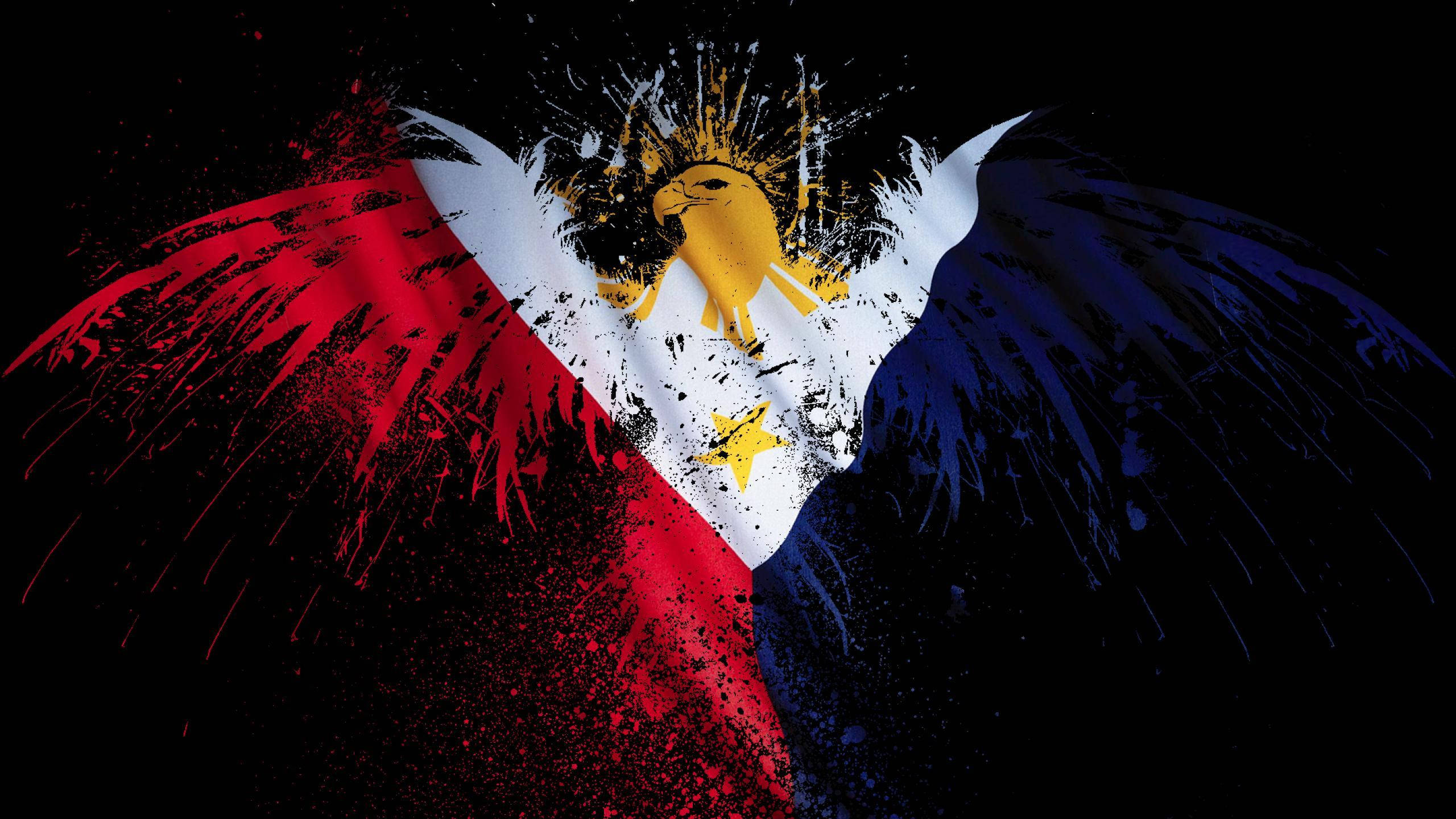 2560x1440 Download Eagle Flag Of The Philippines Wallpaper