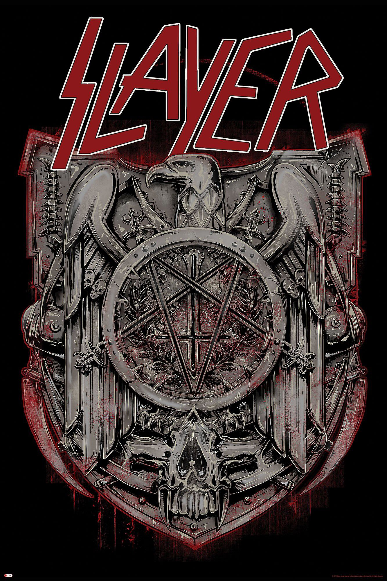 1333x2000 Slayer | Musique heavy metal, Metal musique, Des bandes m&Atilde;&copy;talliques